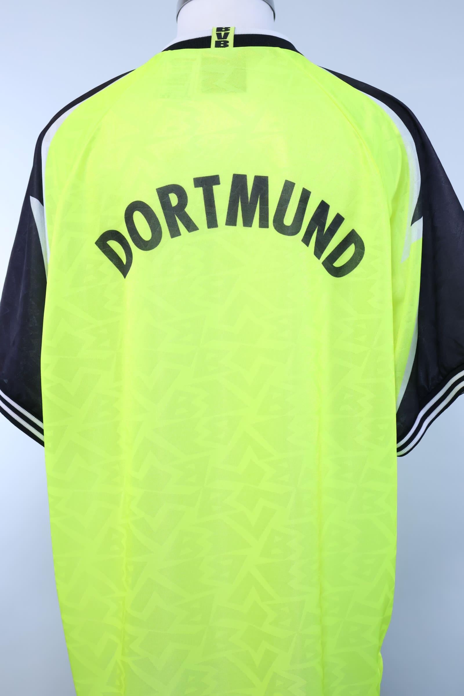 Borussia Dortmund 1995/96 Home Shirt - XXL Authenic Original Football Shirt