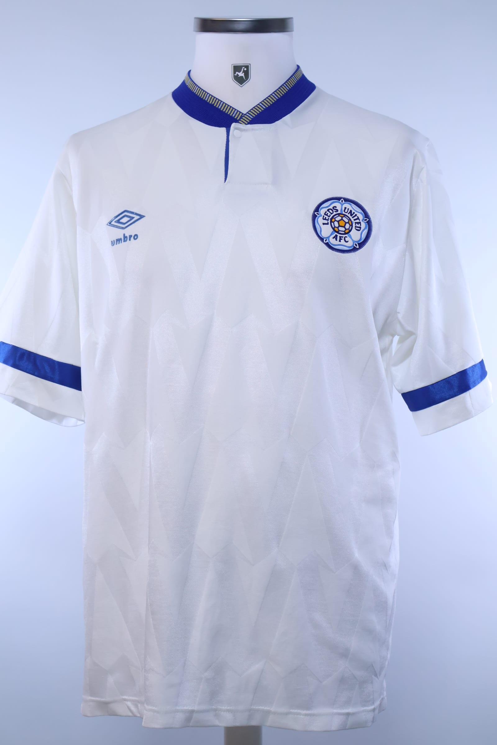 Leeds United 1990/91 Home Shirt - LAuthentic Original Football Shirt