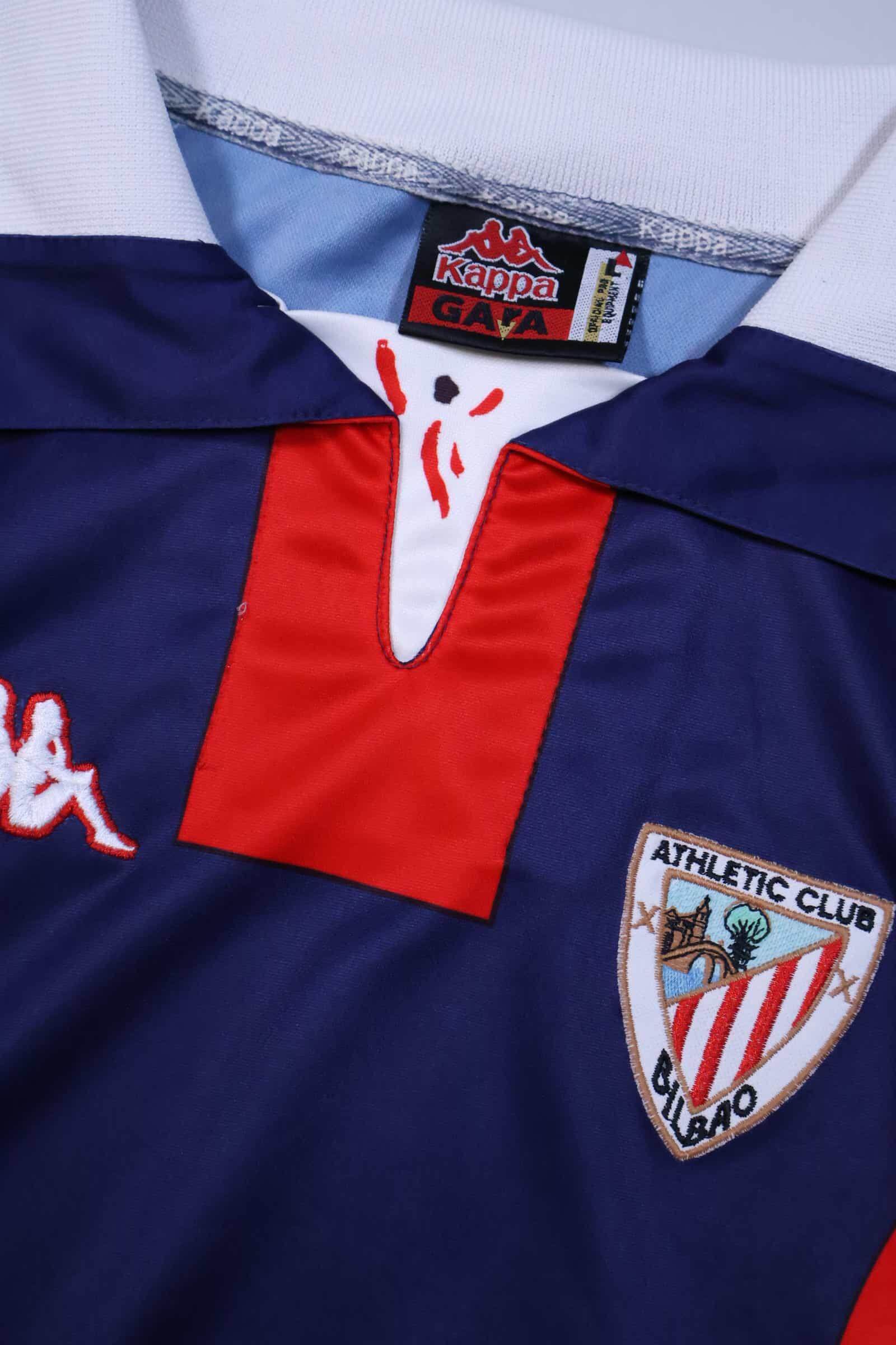 Athletico Bilbao 1998/99 Away Shirt - L Authenic Original Football Shirt