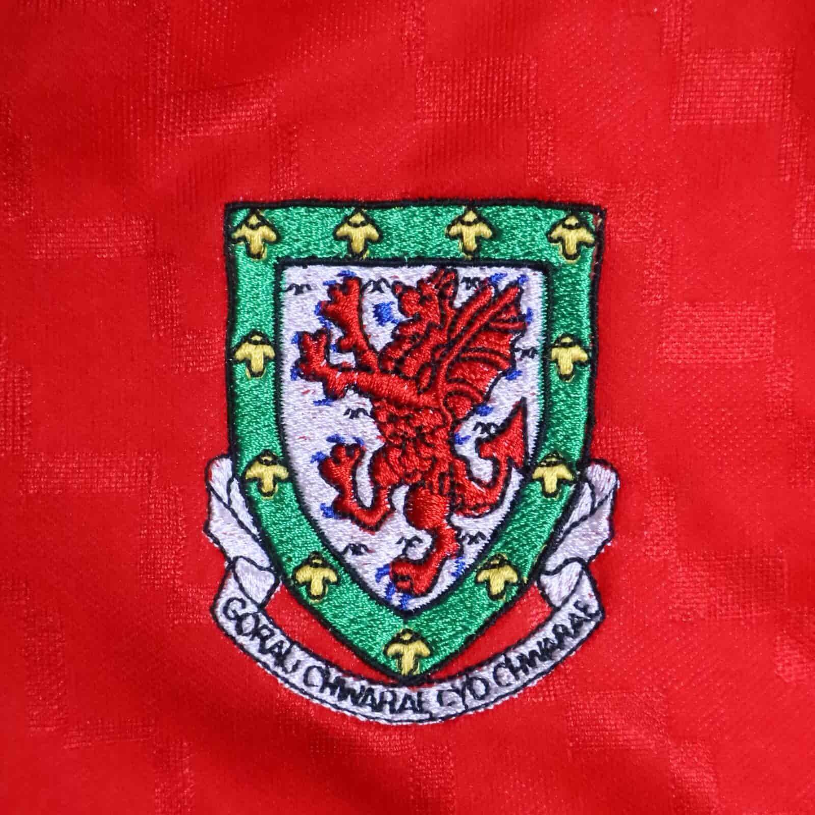 wales football shirt