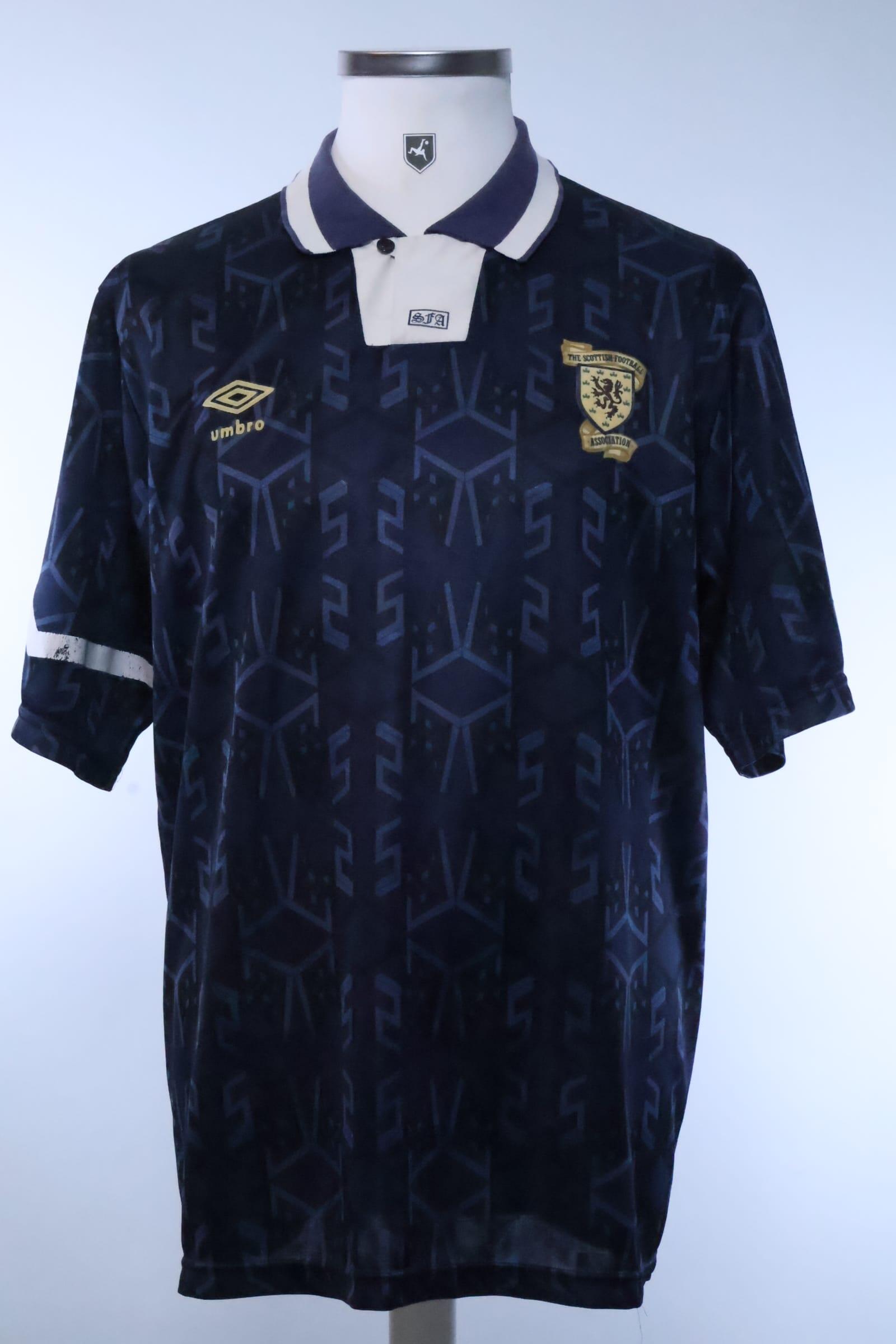 Scotland 1991/94 Home Shirt - XLAuthentic Original Football Shirt
