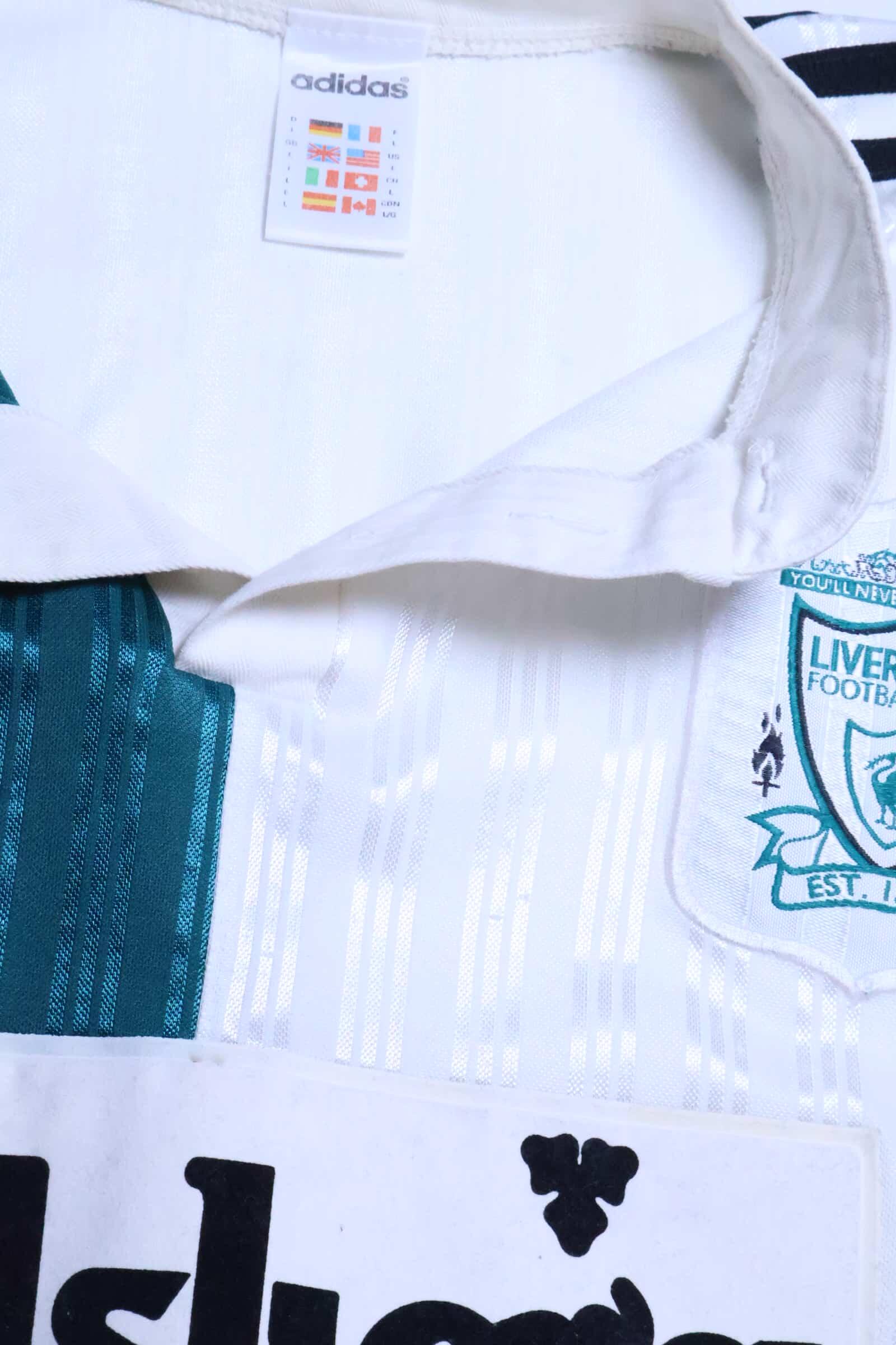 Liverpool F.C 1995/96 Away Shirt - L- TAGS