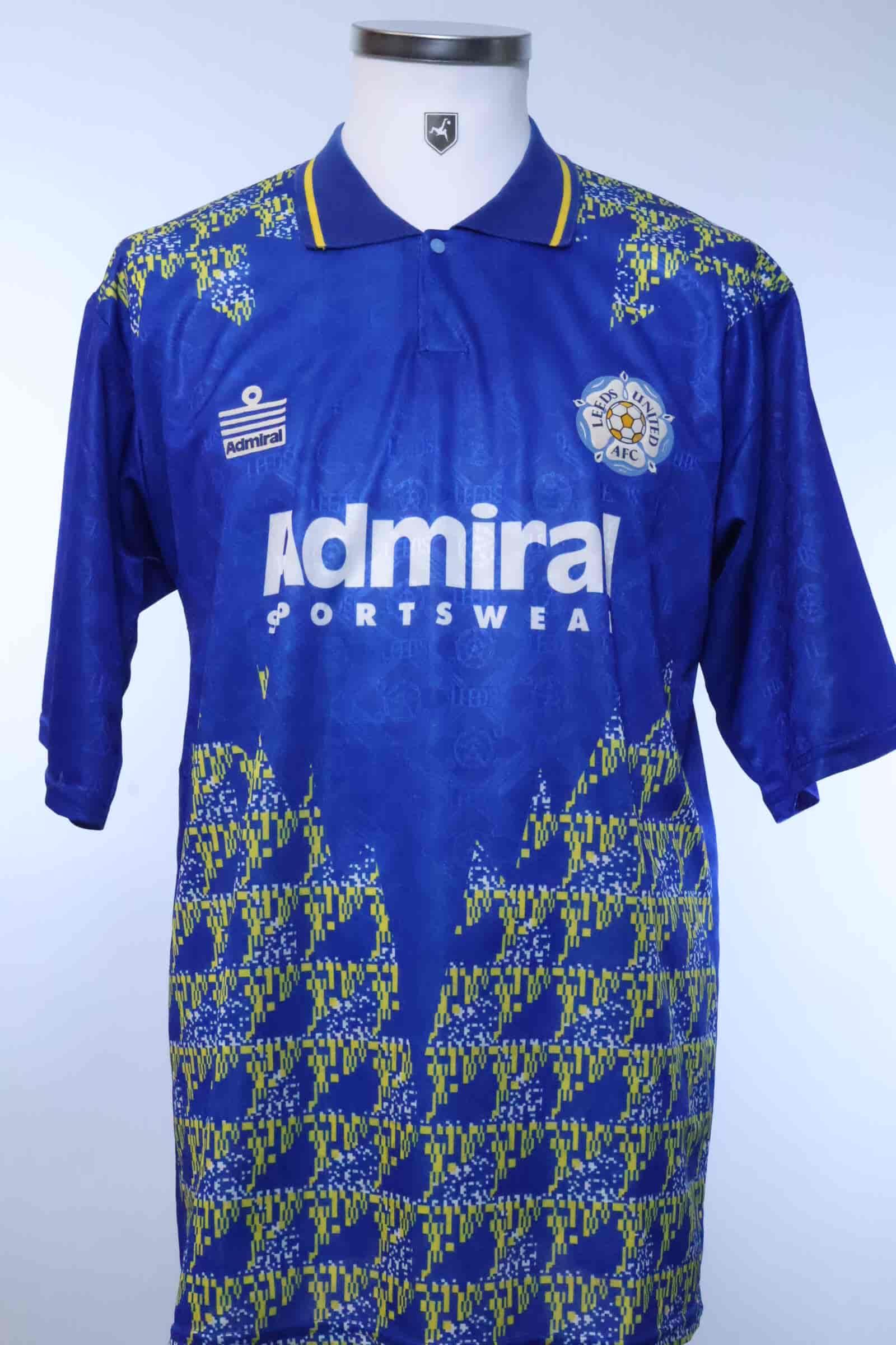 Leeds United 1992/93 Away Shirt - L- FRONT