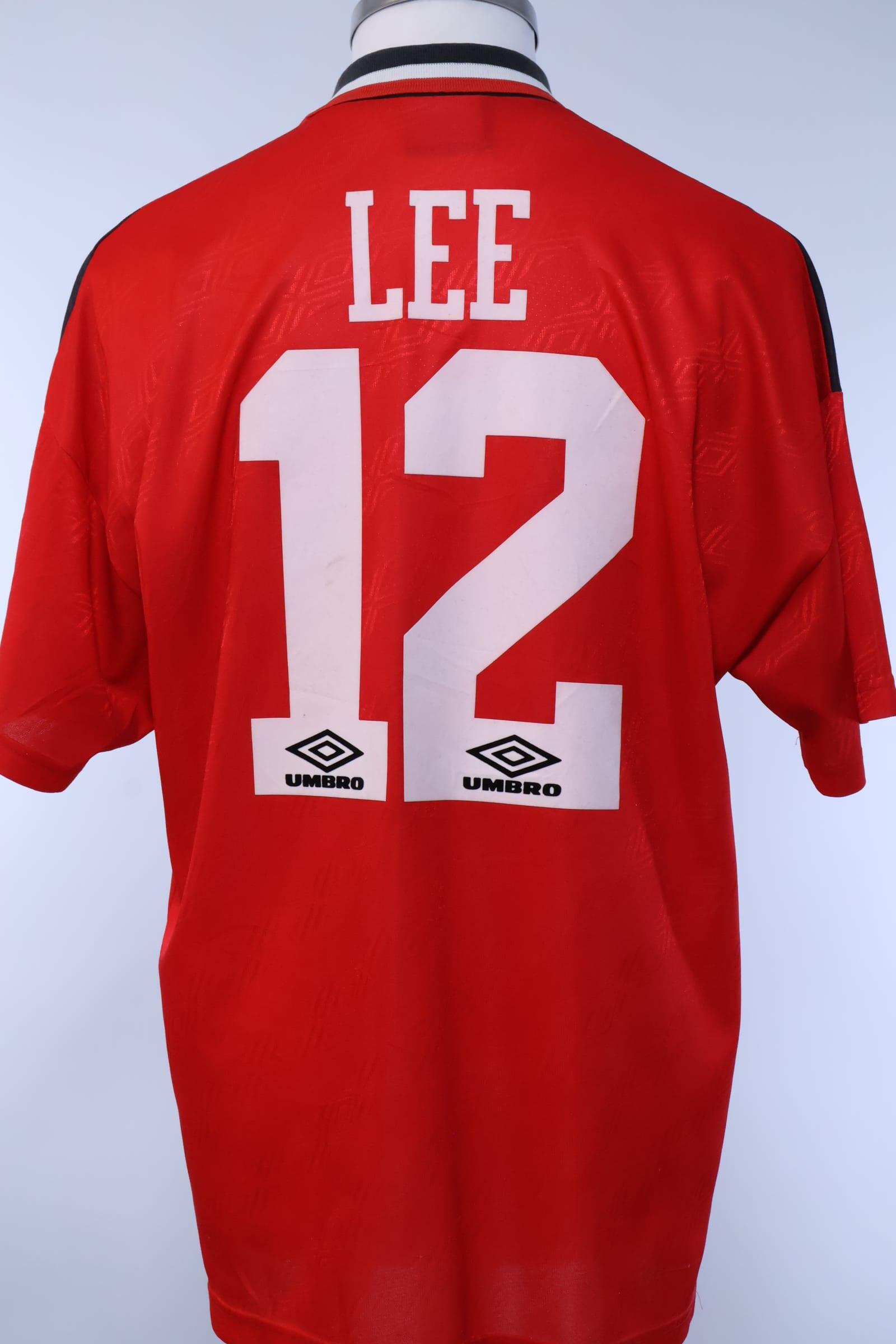 Nottingham Forest 1994/95 Lee #12 Home Shirt - L- FRONT
