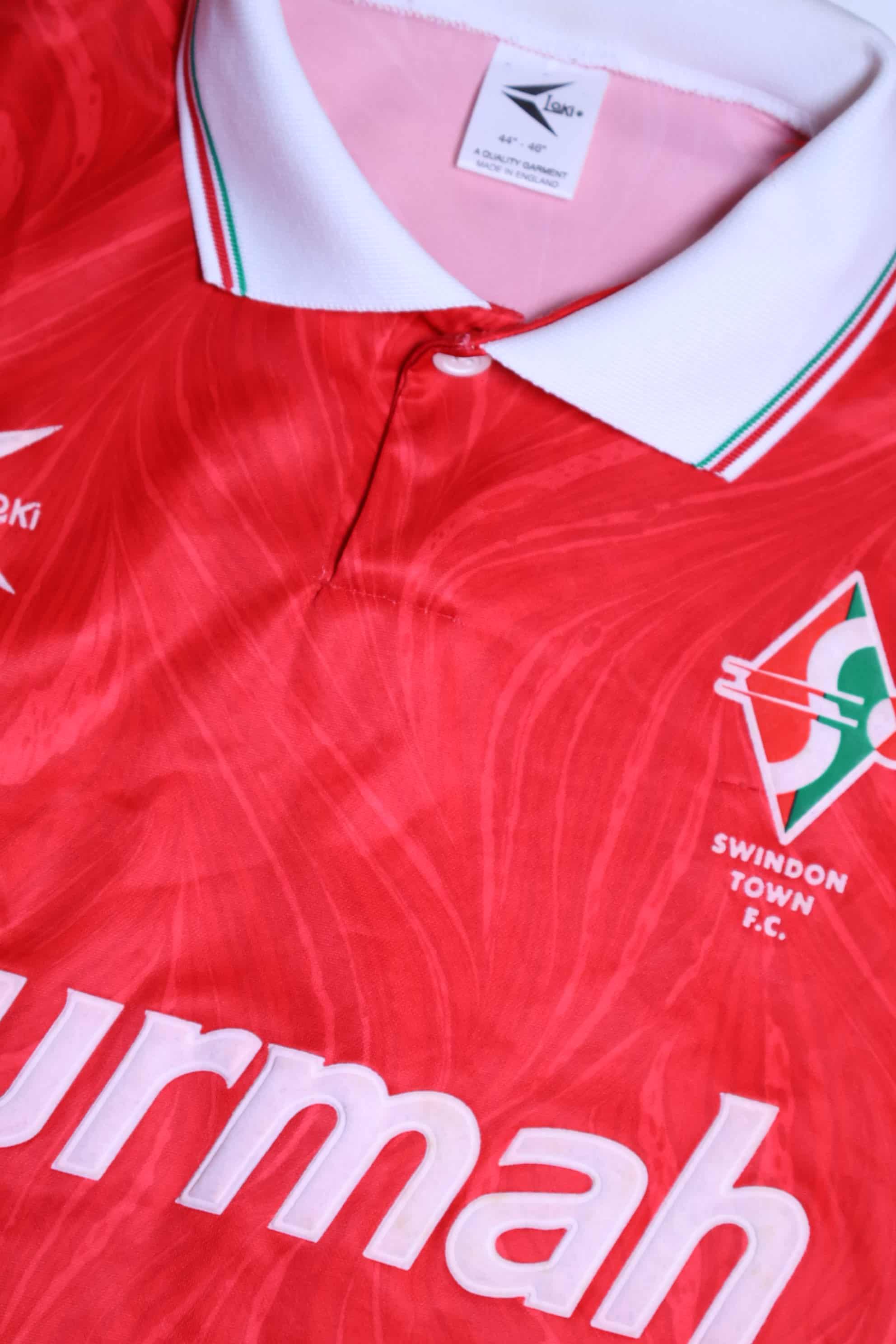 Swindon Town F.C 1993/94 Home Shirt - L- TAGS