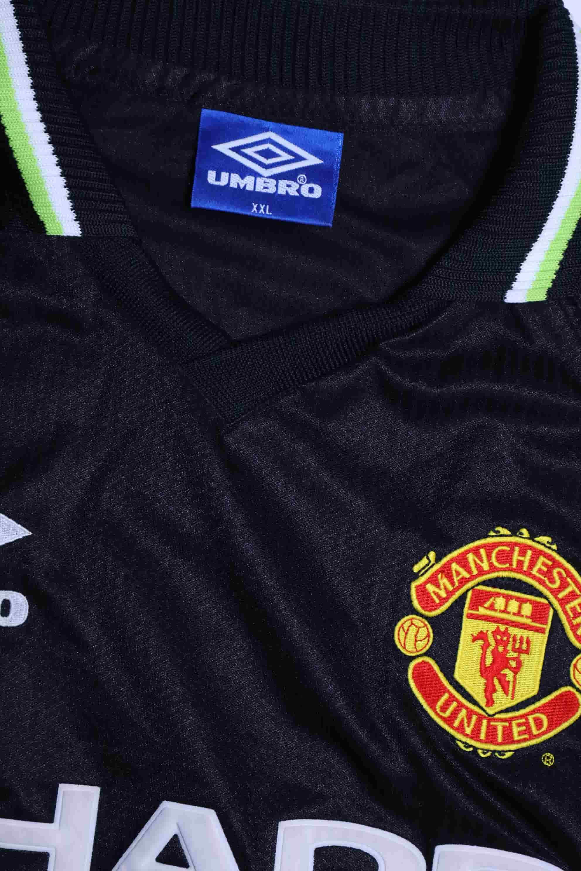 Manchester United 1998/99 Cantona #7 Third Shirt - XXL- TAGS