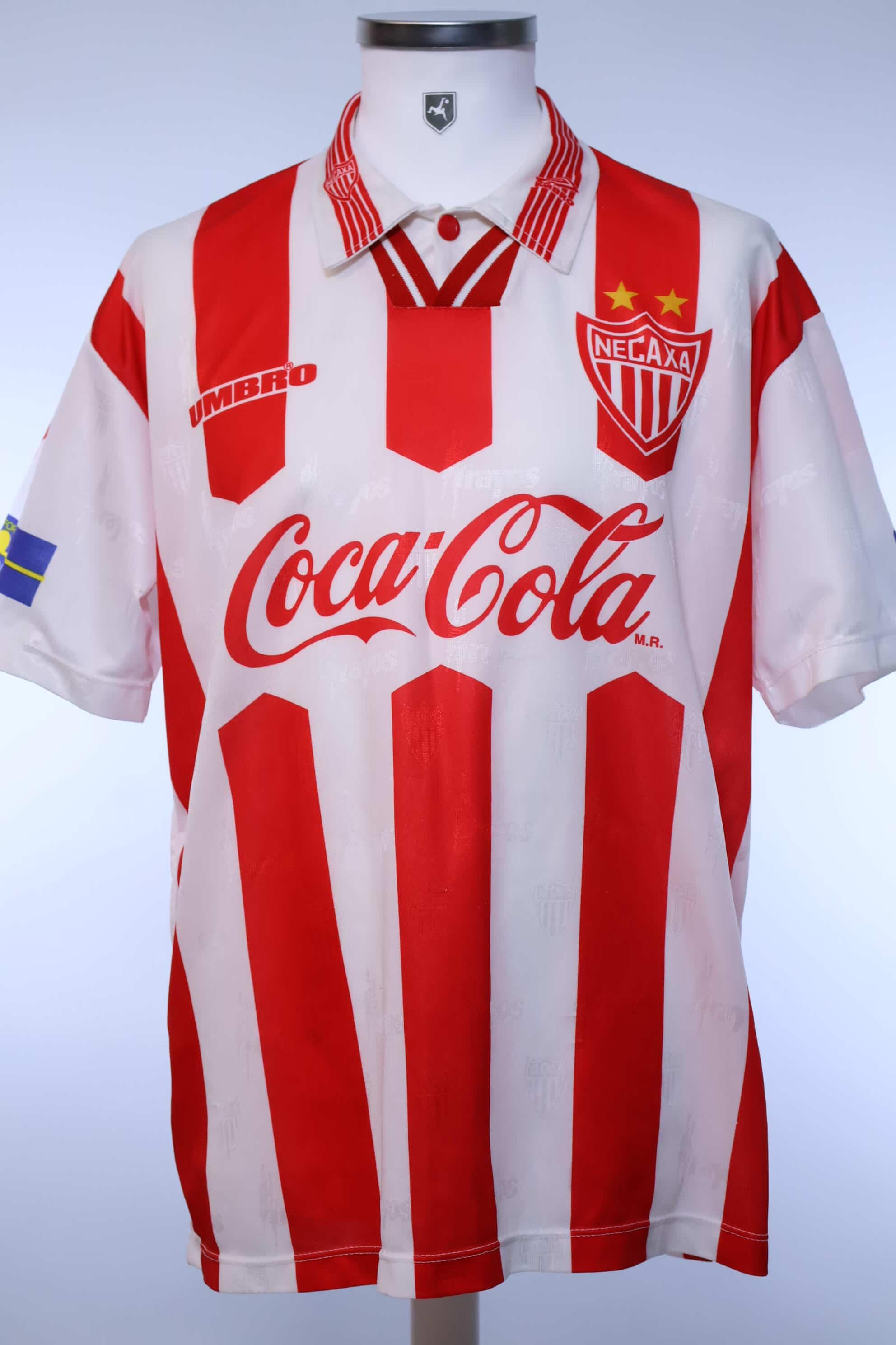 Necaxa 1998/99 #10 Home Shirt - M- FRONT