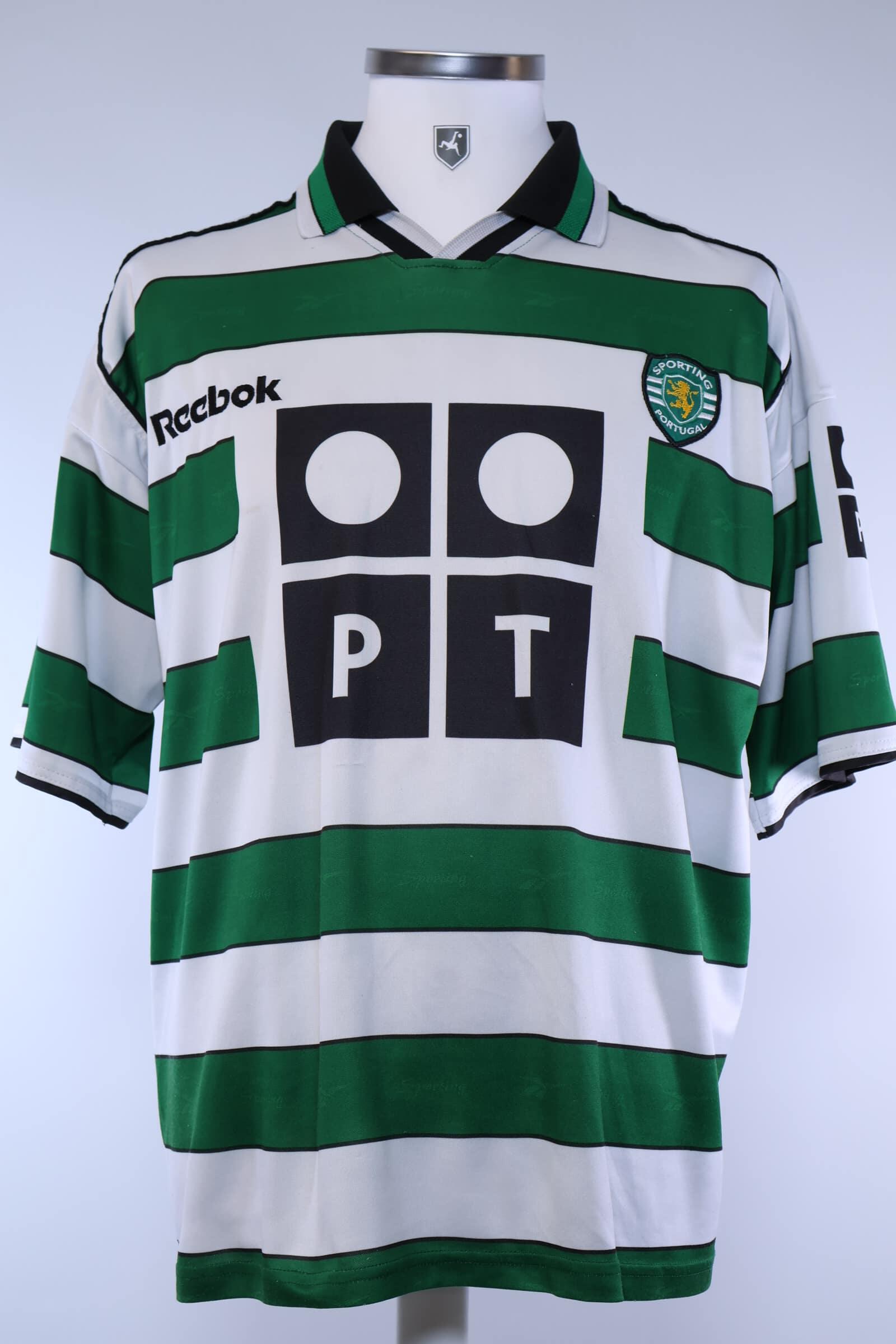 Sporting Cp C.Ronaldo #29 2001/02 Home Shirt - L - BACK
