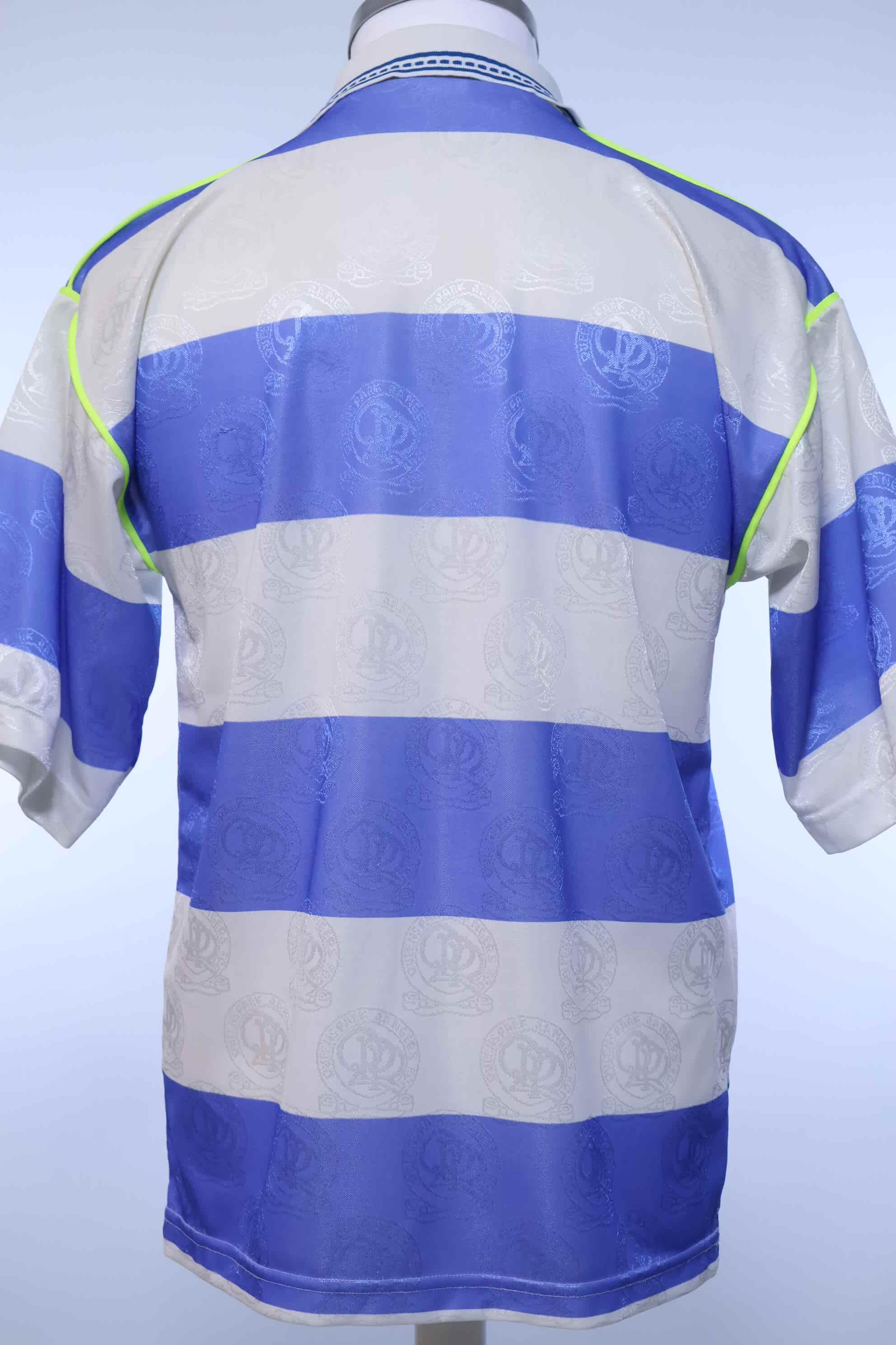 Queens Park Rangers 1991/92 Home Shirt - M- BACK