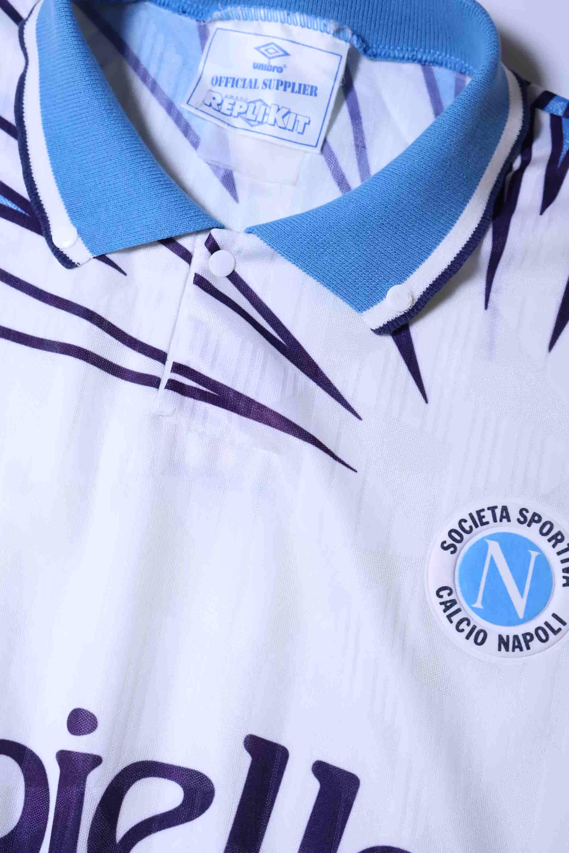 Napoli 1991/92 Away Shirt - - TAGS