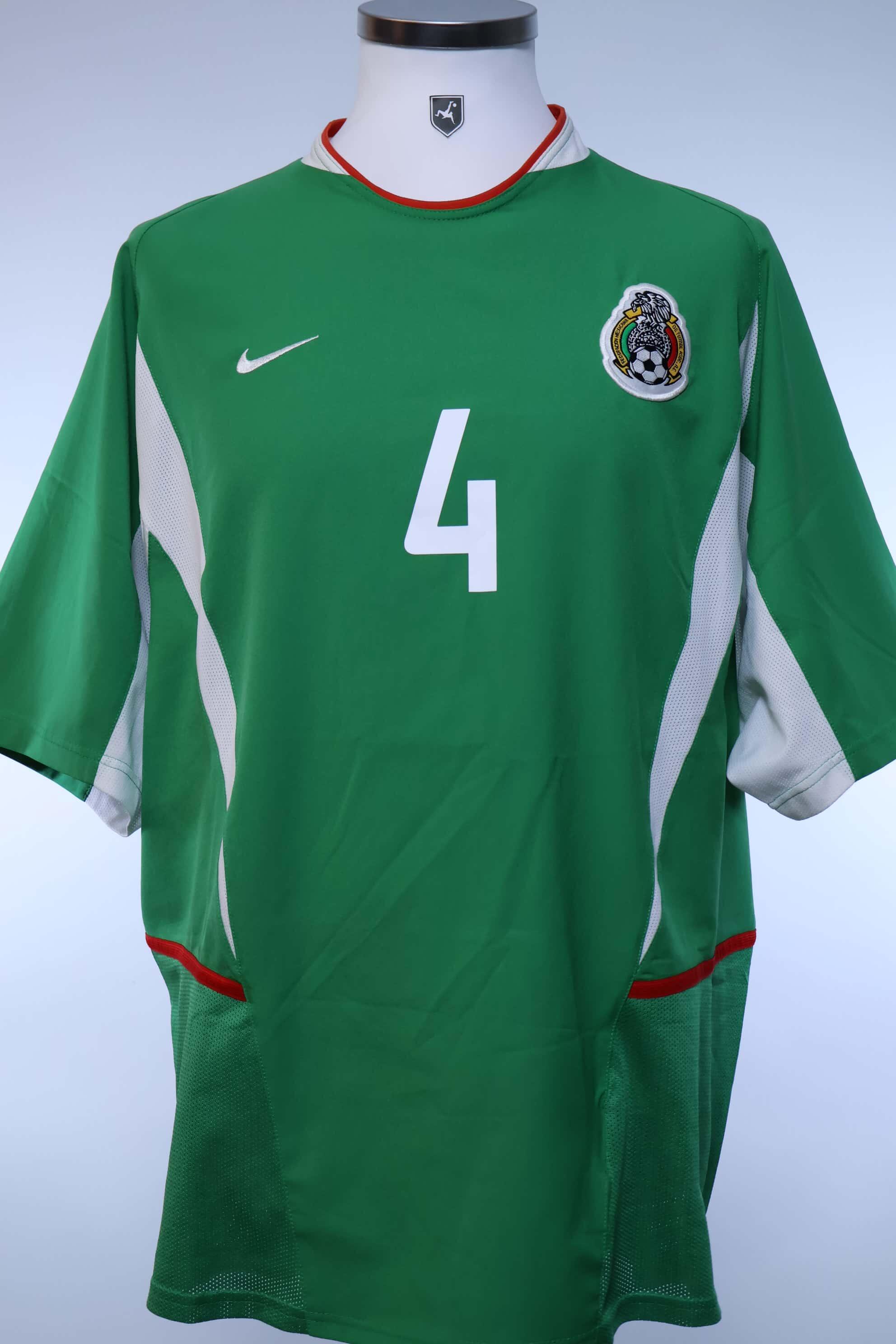 Mexico R. Marquez #4 2003/04 Home Shirt - XL- FRONT