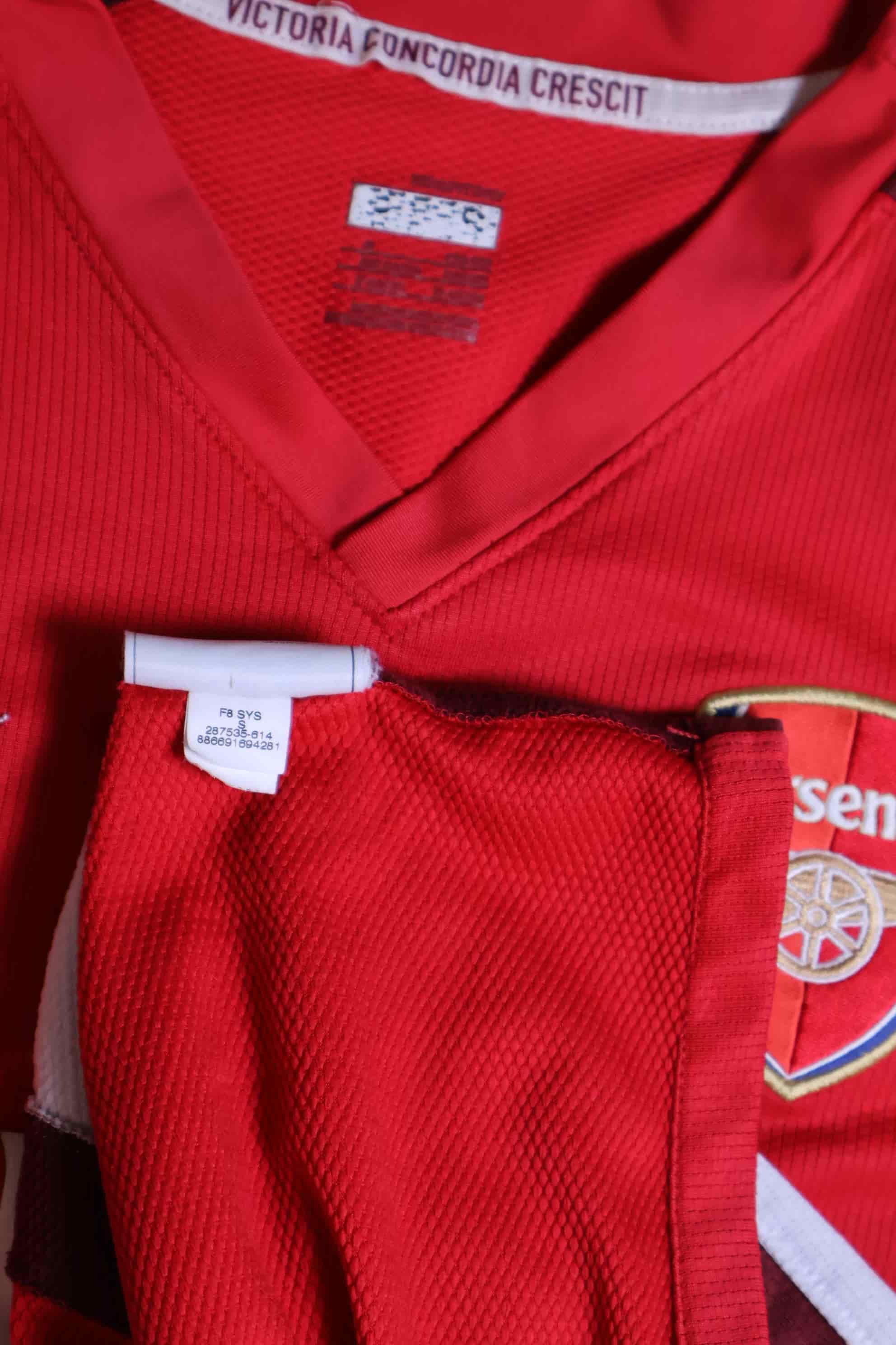 Arsenal 2008/10 Home Shirt - S- TAGS