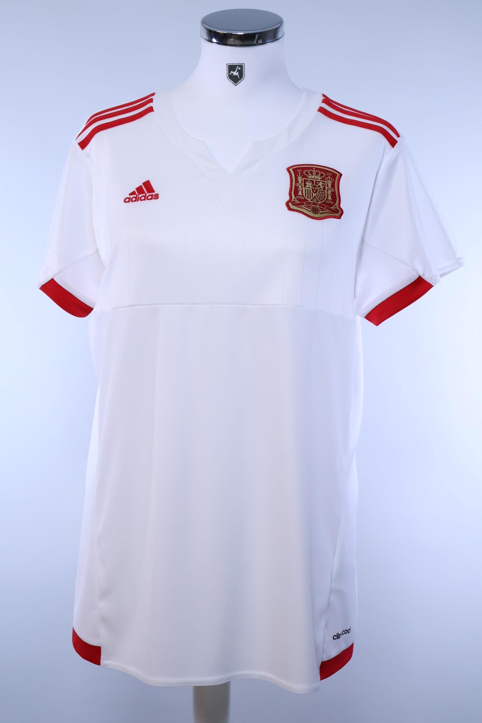 Spain 2015/16 Training Shirt - L (Womens)Authentic Original Football Shirt