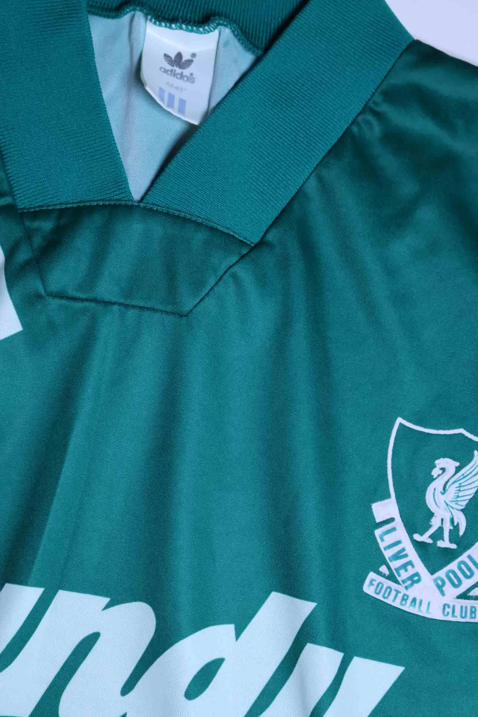 Liverpool F.C 1991/92 Away Shirt - L- TAGS