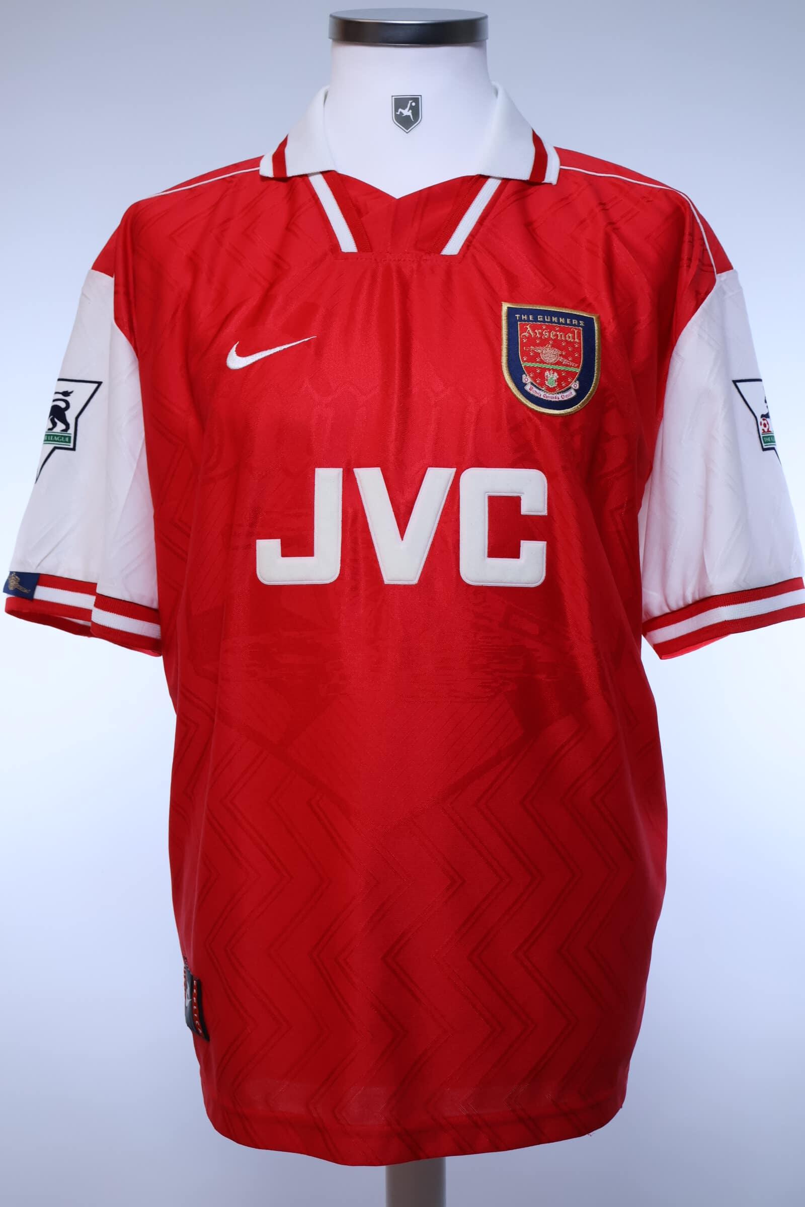 Arsenal Hartson #16 1996/97 Home Shirt - XL- BACK