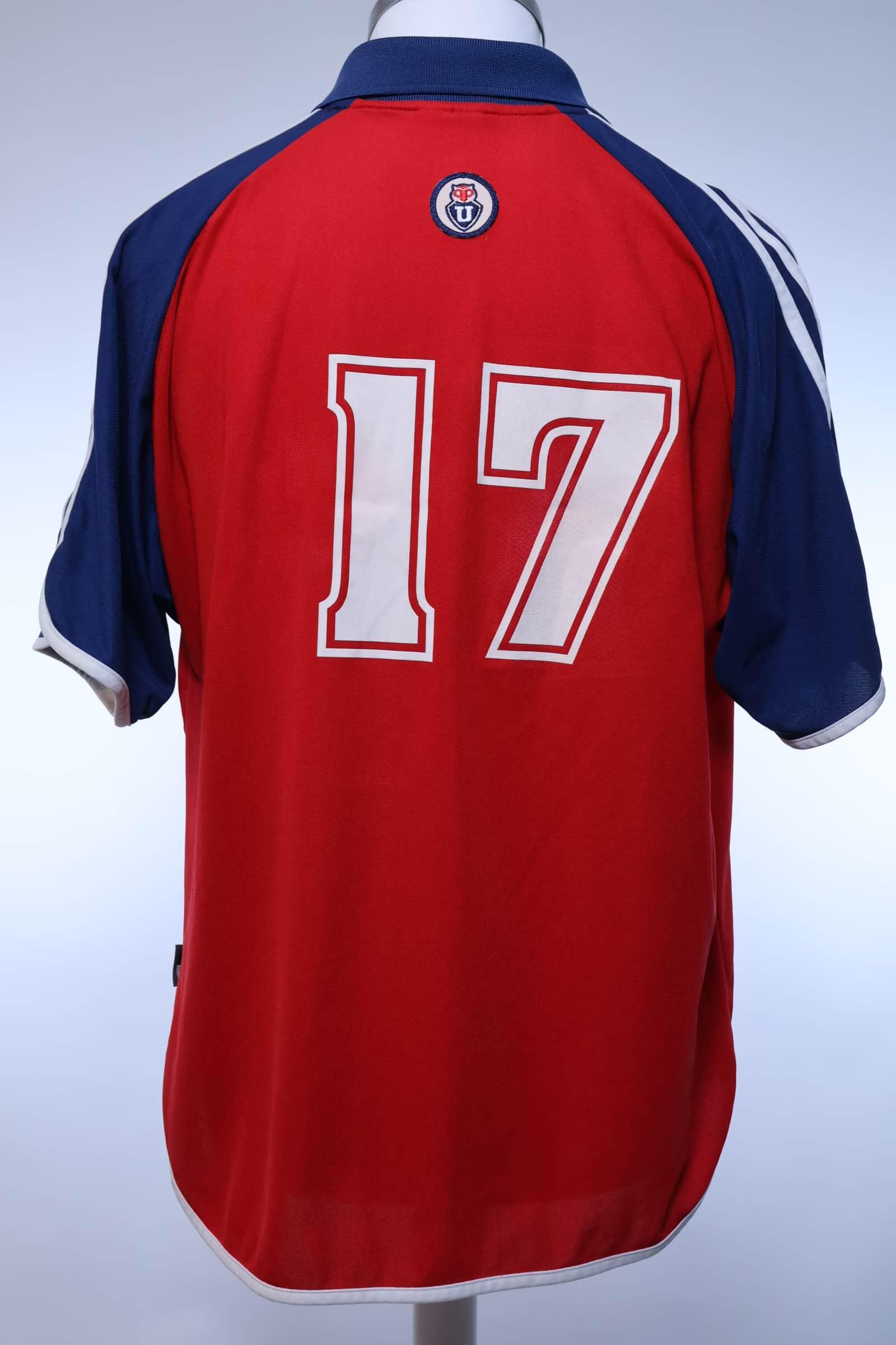 Universidad De Chile #17 2001/02 Away Shirt - L- BACK