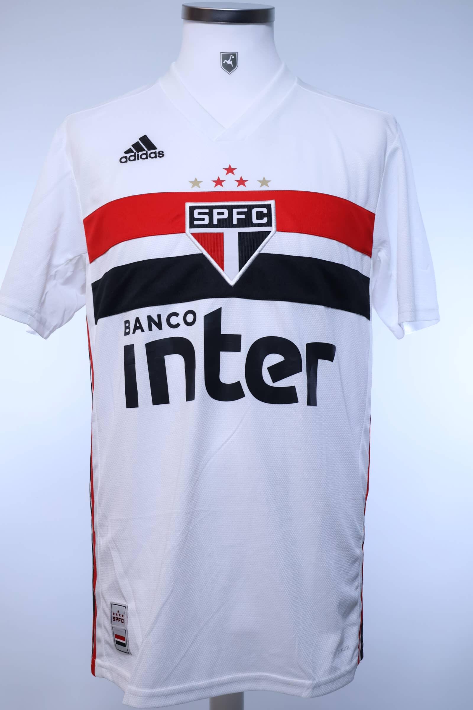 São Paulo Fc 2018/19 Home Shirt - M- FRONT