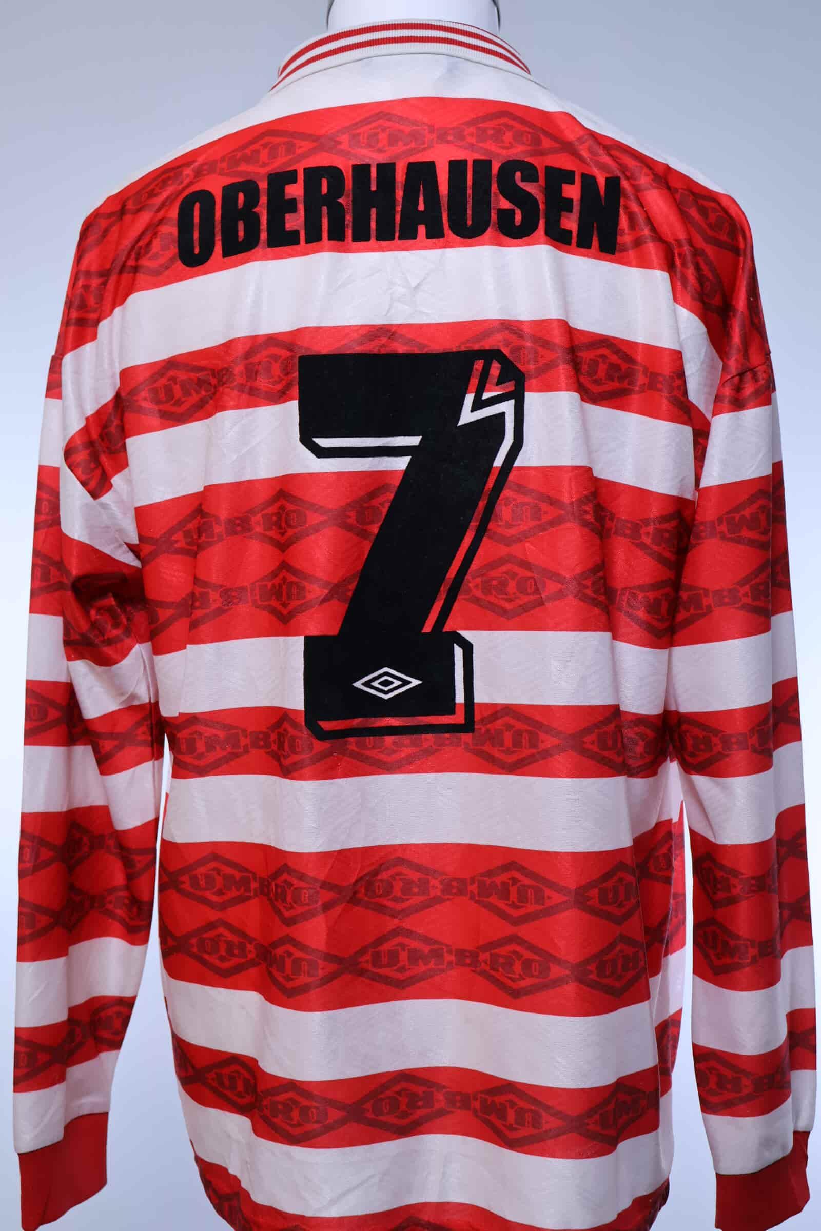 Rot Weiss Oberhausen Oberhausen #7 1995/97 Home Shirt - L- BACK