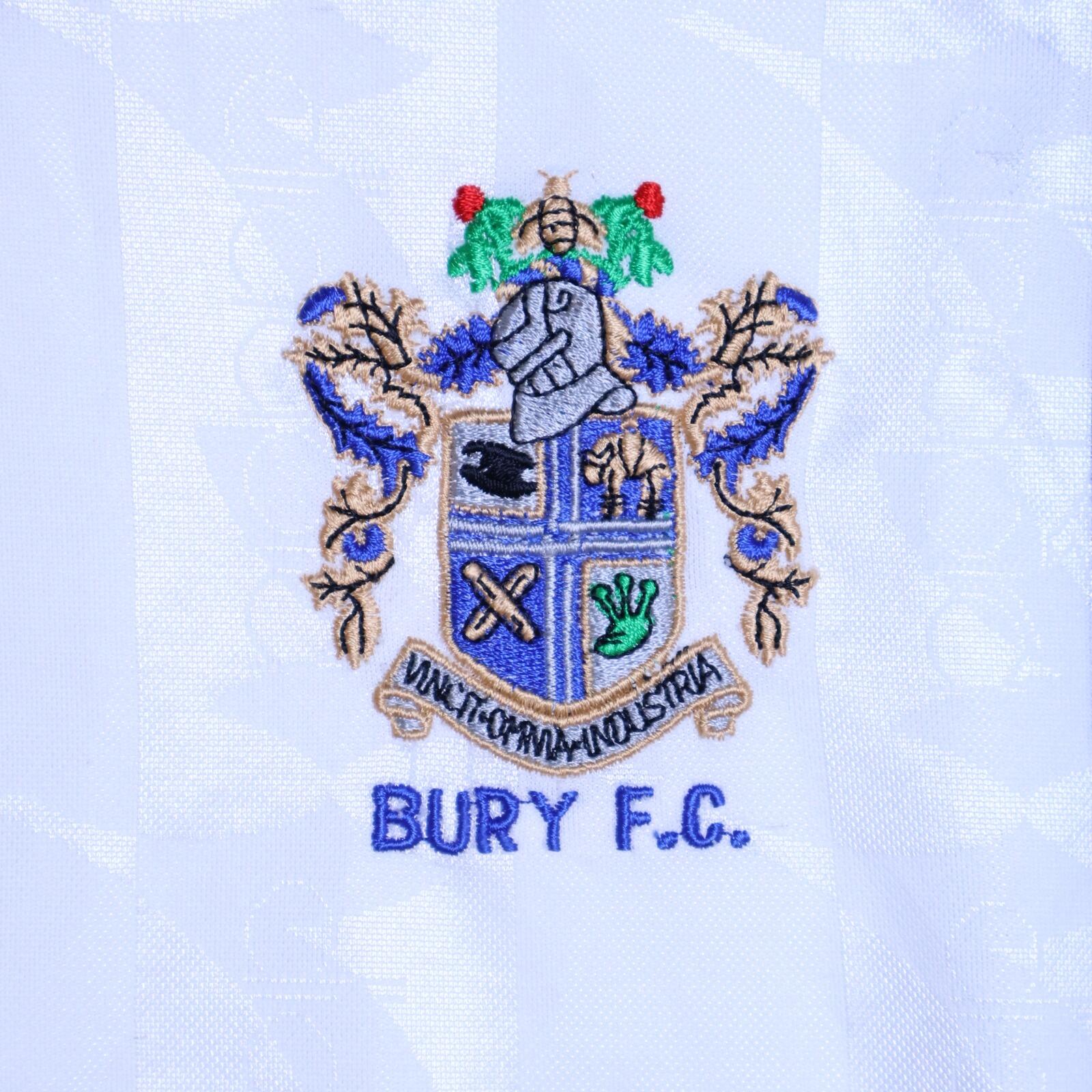 Bury FC football shirts