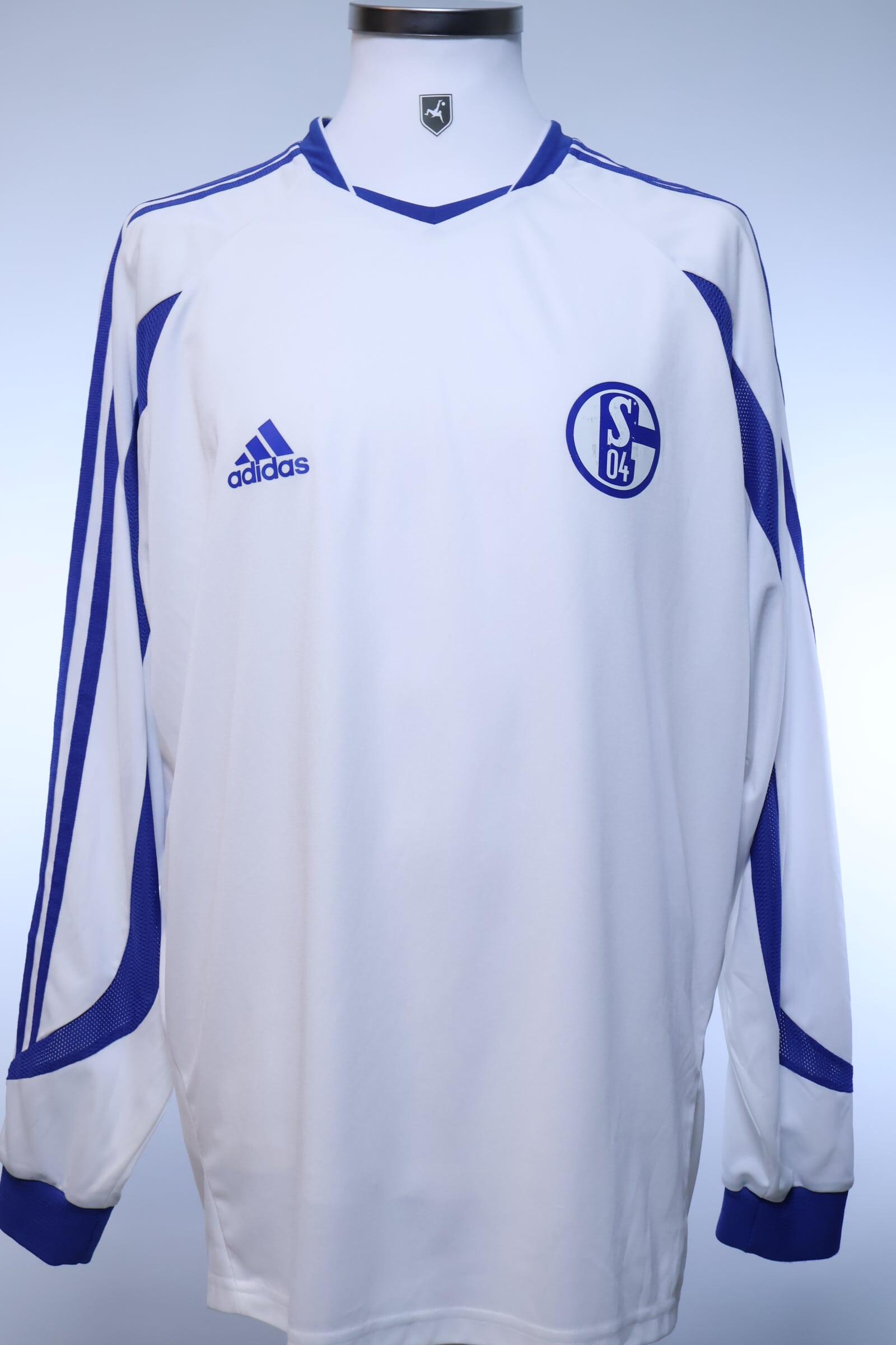 Fc Schalke 04 2013/14 Away Shirt - Player Issue - XL- FRONT