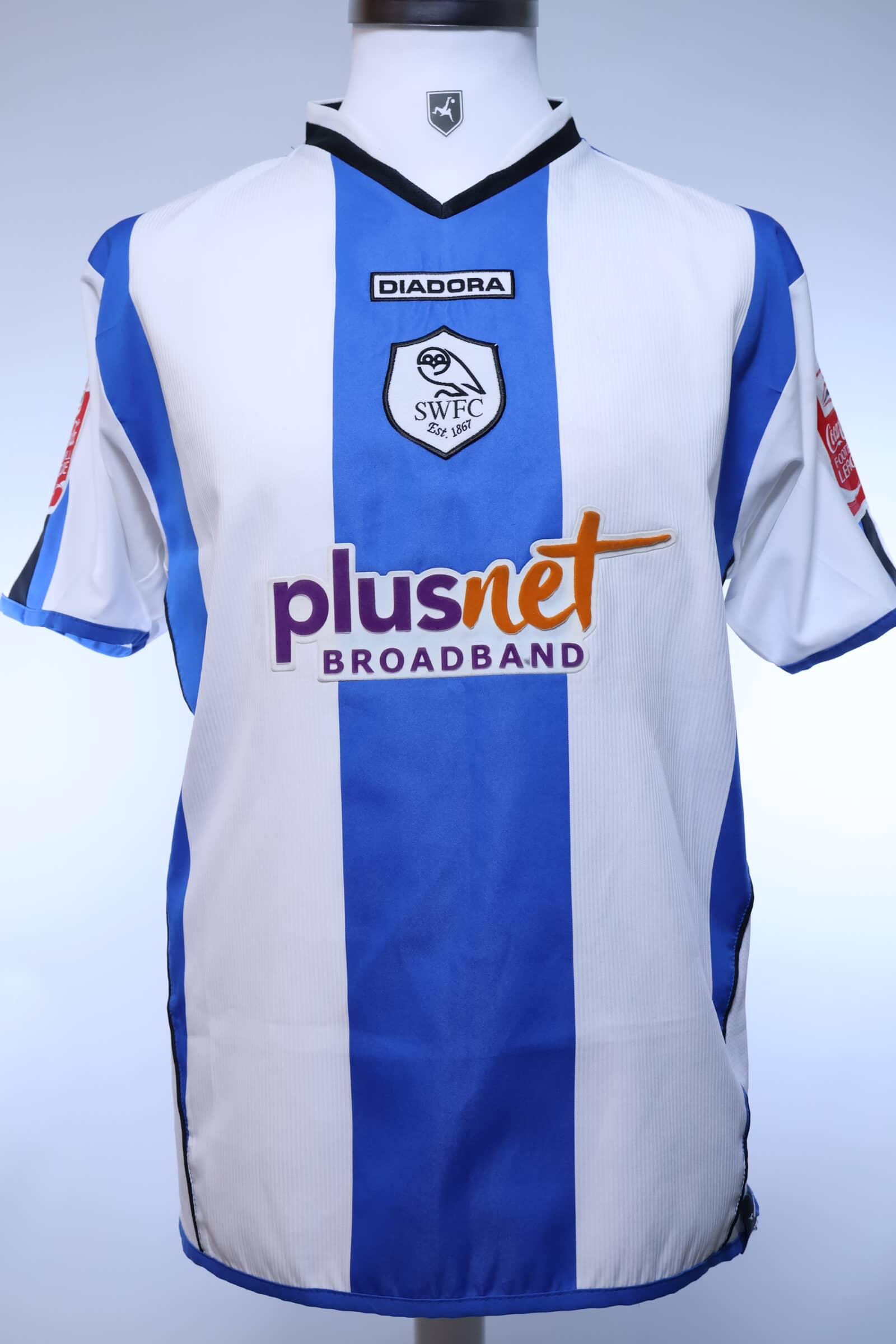 Sheffield Wednesday 2006/07 Home Shirt - M- FRONT