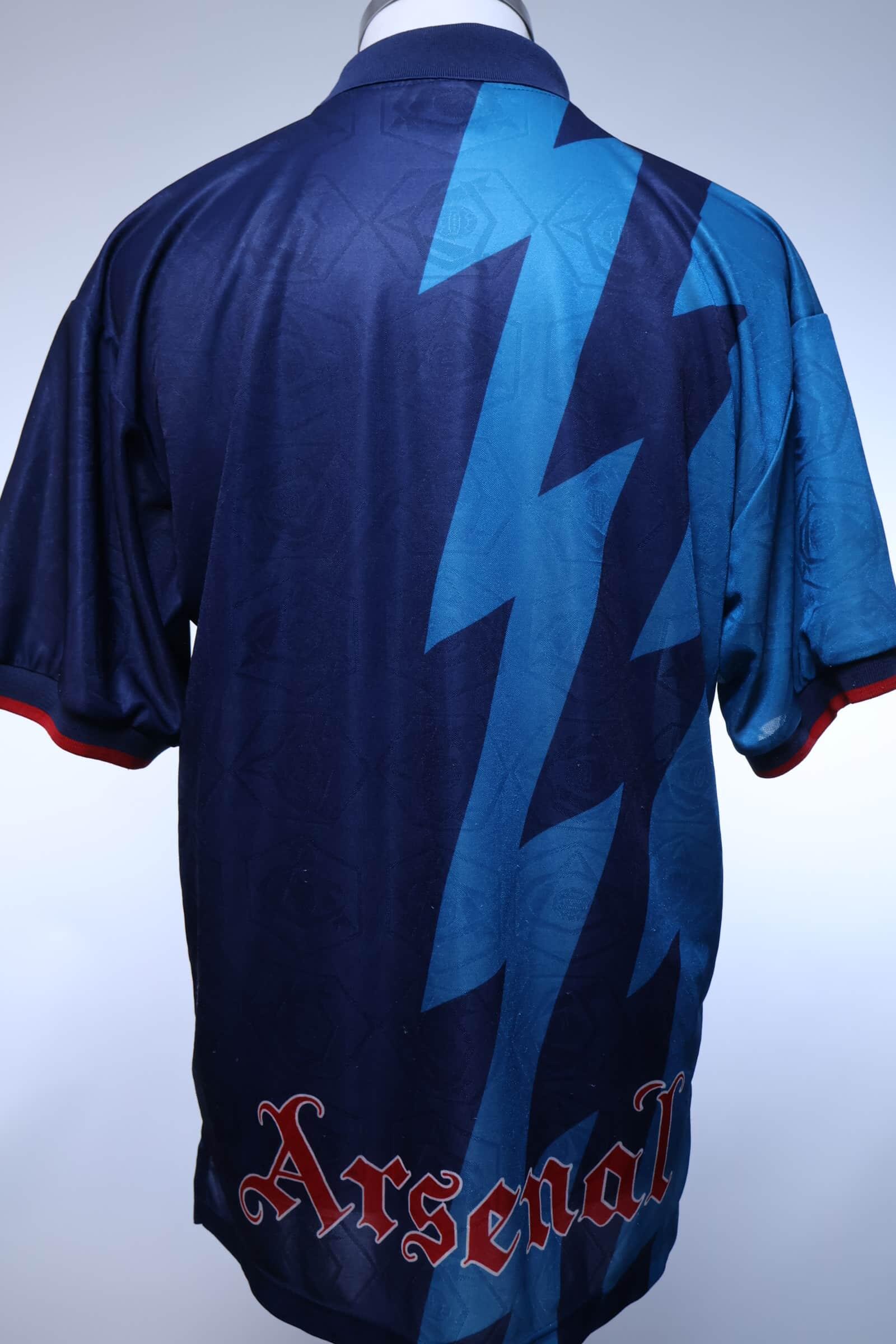 Arsenal 1995/96 Away Shirt - L- BACK