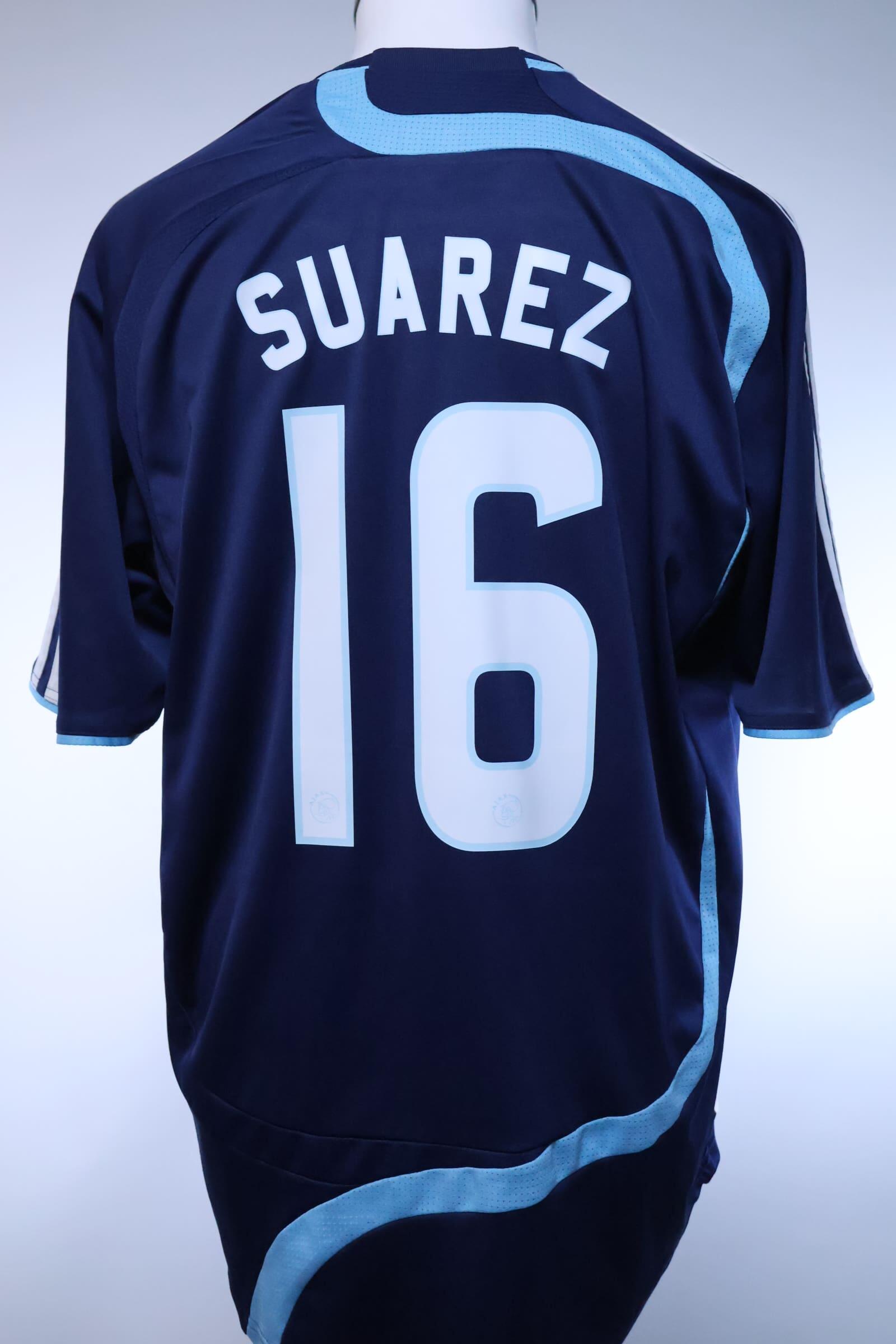 Ajax Suarez #16 2007/08 Away Shirt - XL- FRONT
