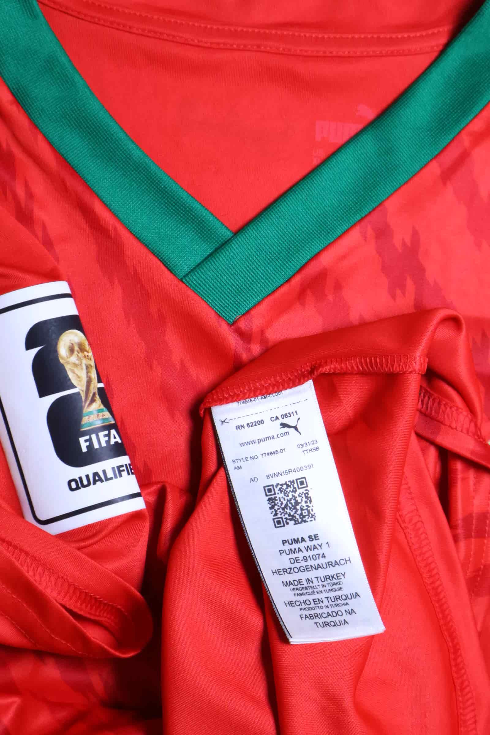 Morocco #2 2024/25 Home Shirt - Player Issue - XL
