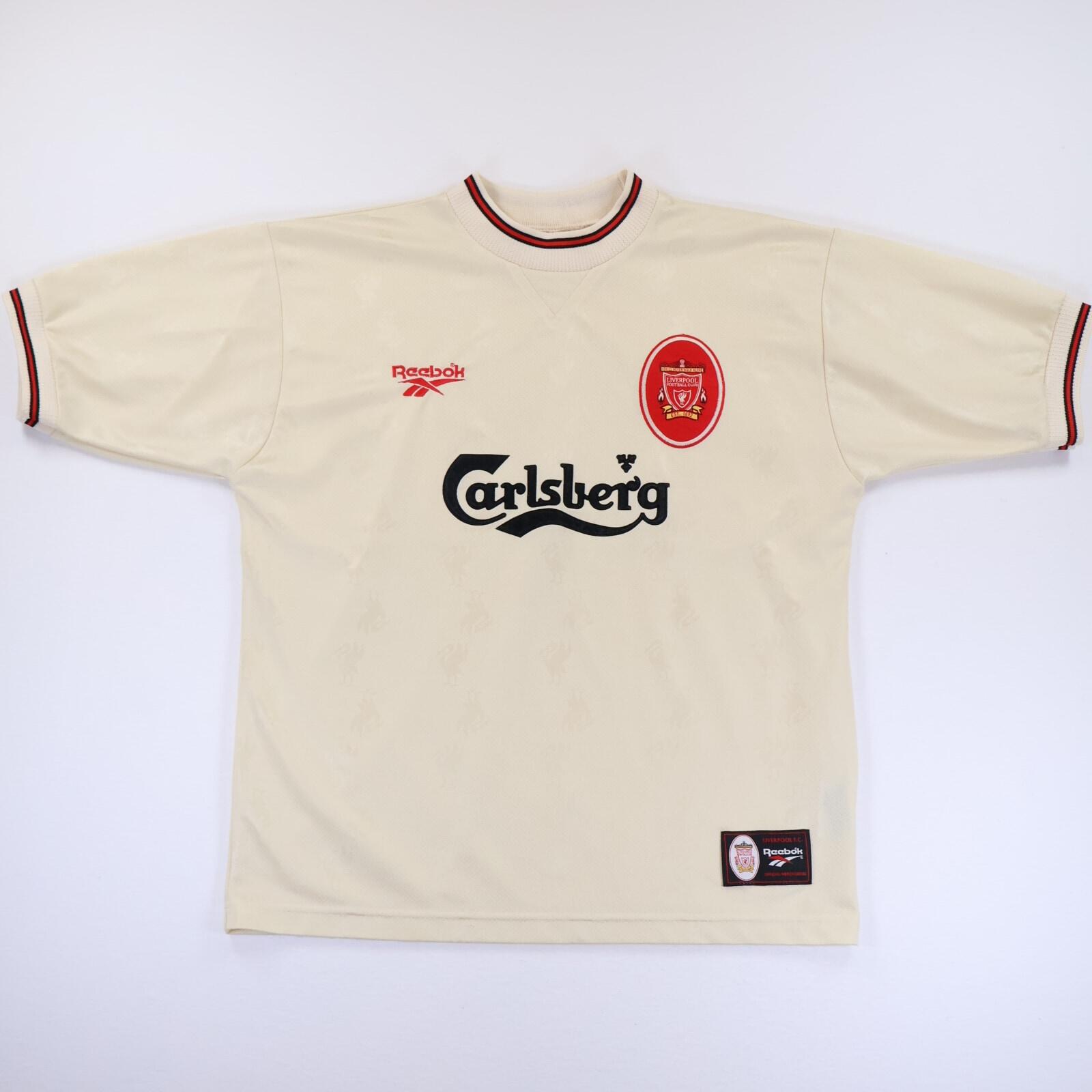 Liverpool F.C 1996/97 Away Shirt - L- FRONT