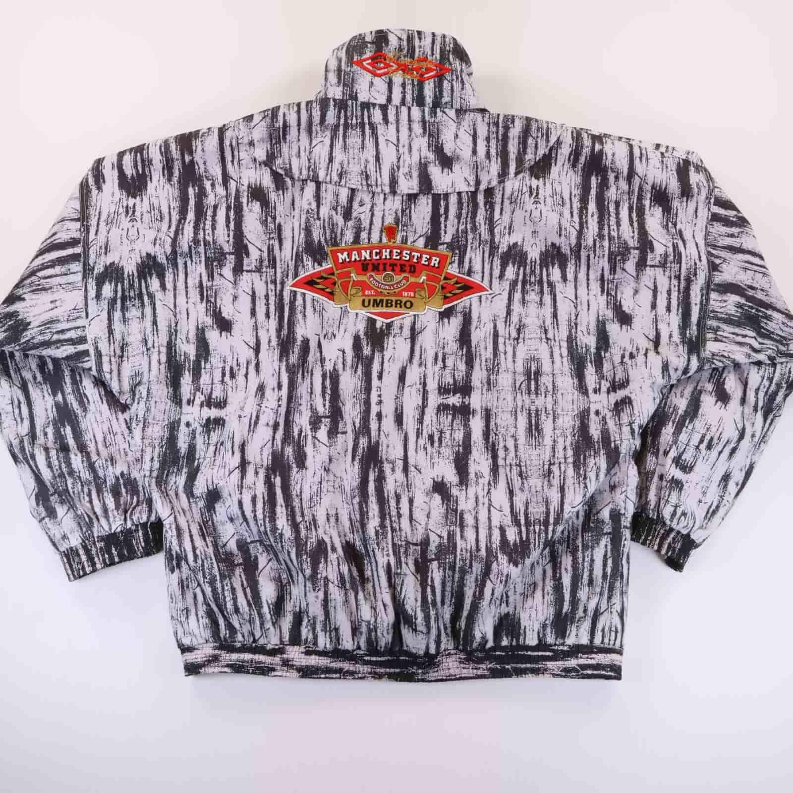 Manchester United 1992/93 Training Jacket - XL- BACK