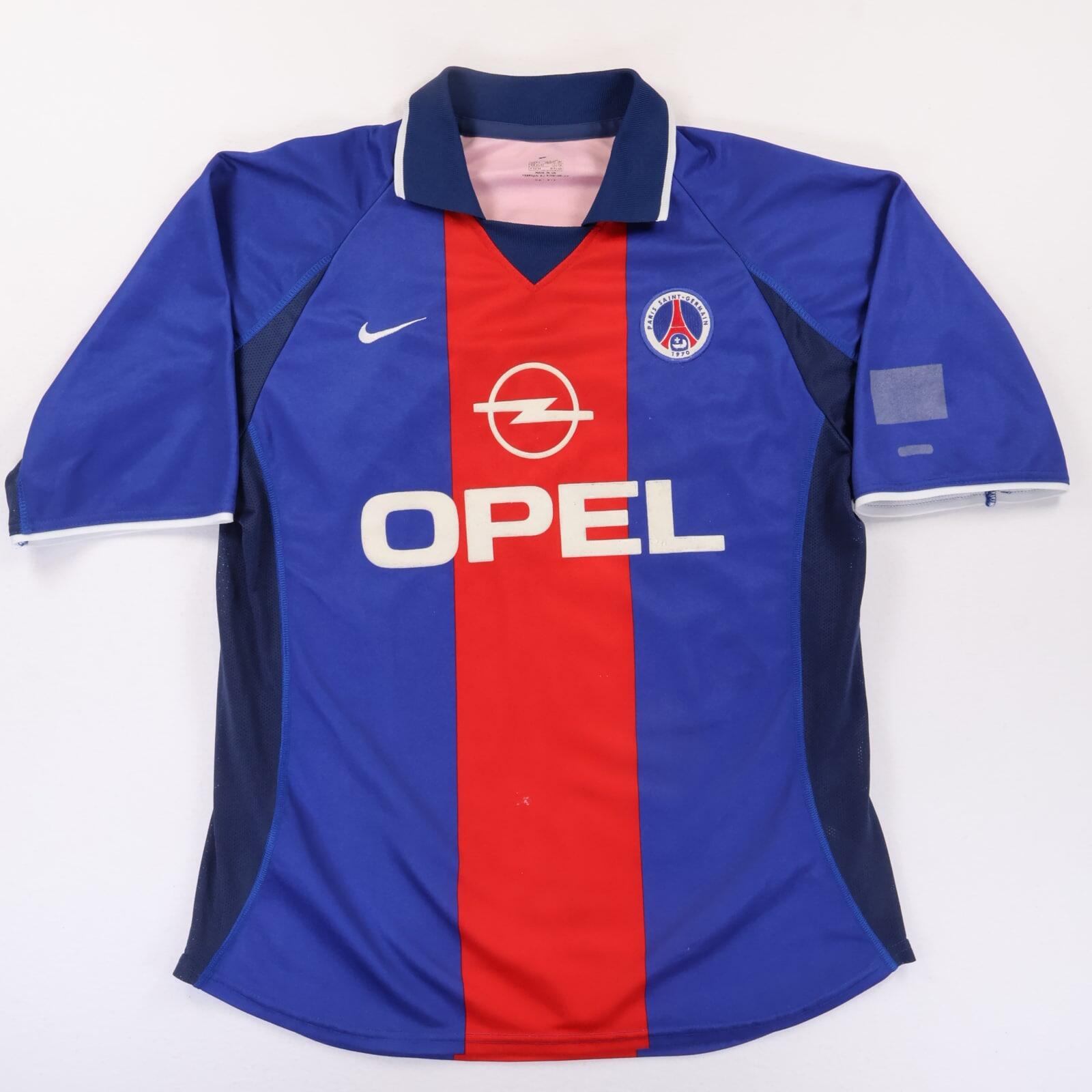 Paris Saint-Germain F.C 2000/01 Home Shirt - L- FRONT