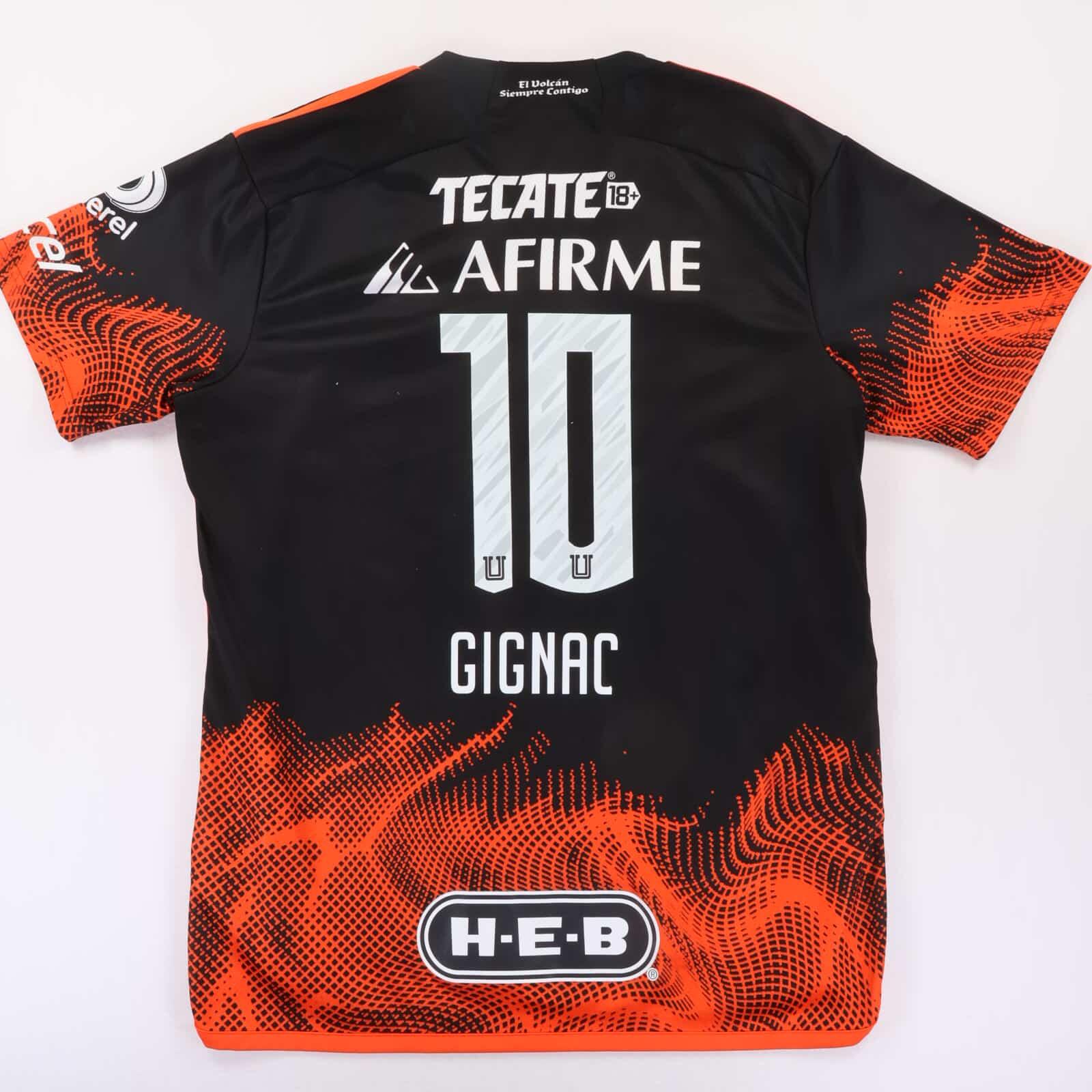 Tigers Uanl Gignac #10 2023/24 Third Shirt - XL- BACK