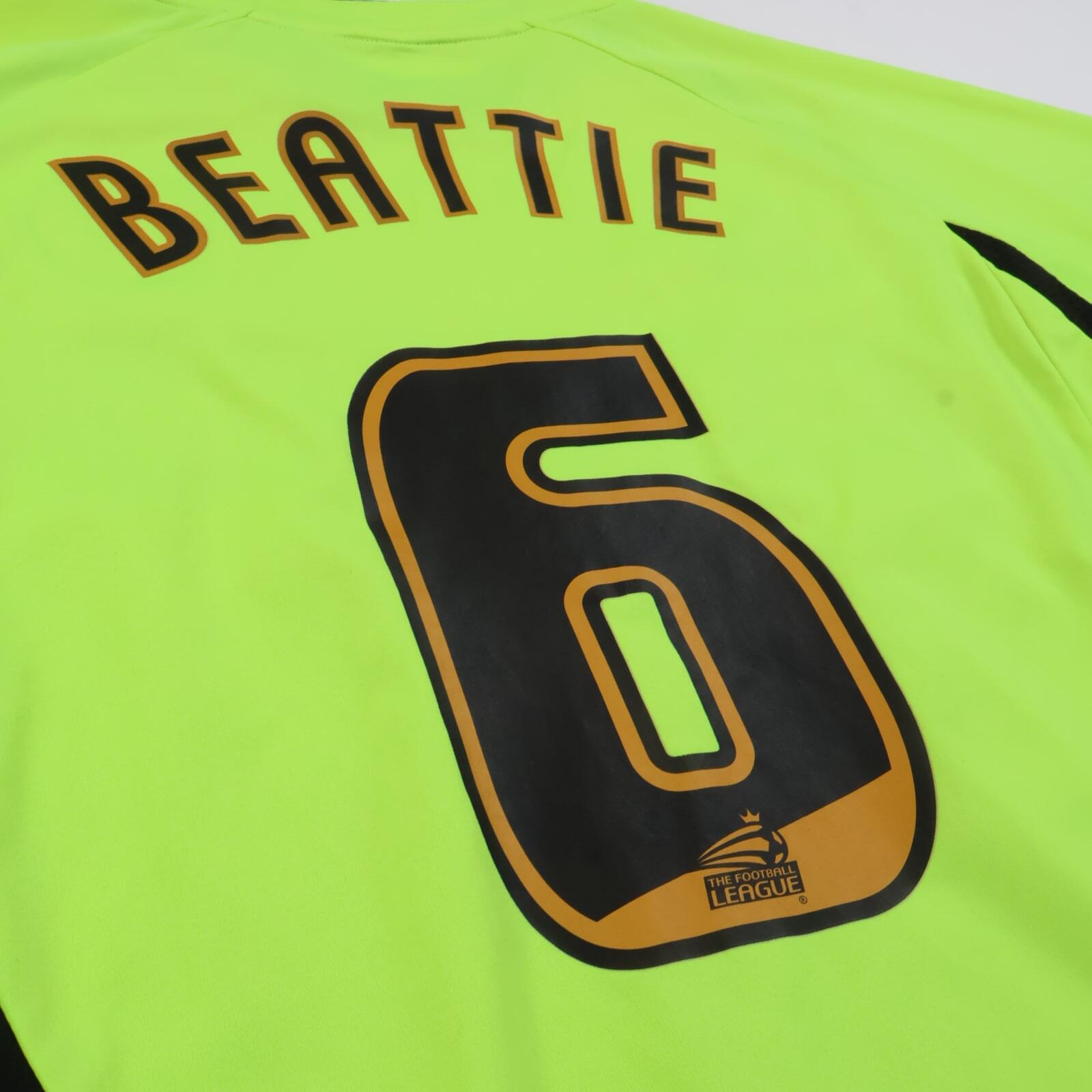 Sheffield United F.C Beattie #6 2007/08 Away Shirt - M- TAGS