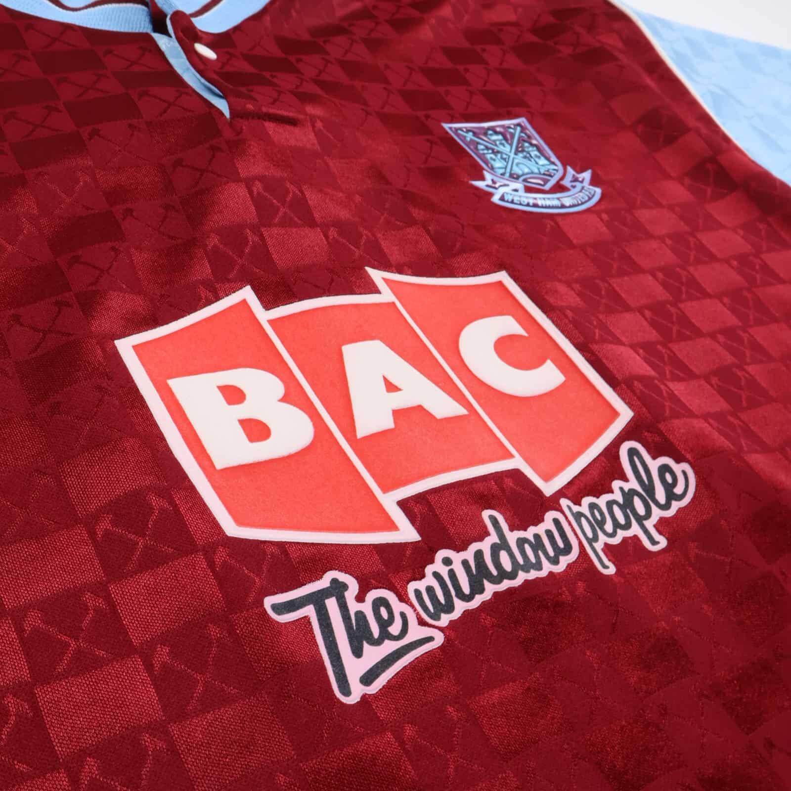 West Ham United 1989/91 Home Shirt - M