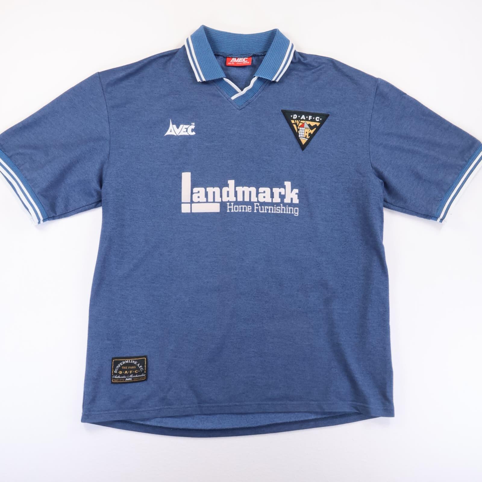 Dunfermline Athletic Fc 1997/99 Away Shirt - XL- FRONT