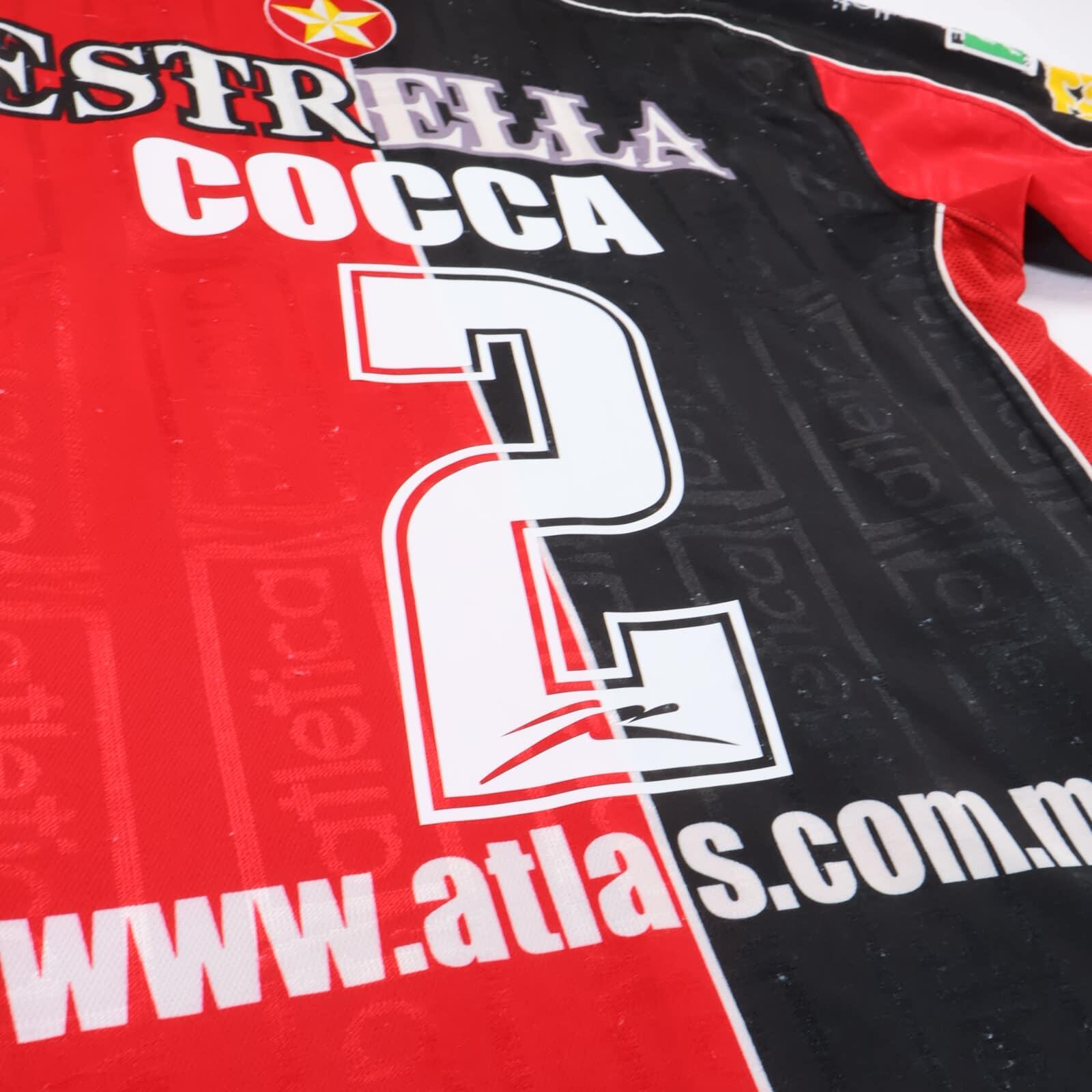 Atlas Fc Cocca #3 2000/01 Home Shirt - L- TAGS