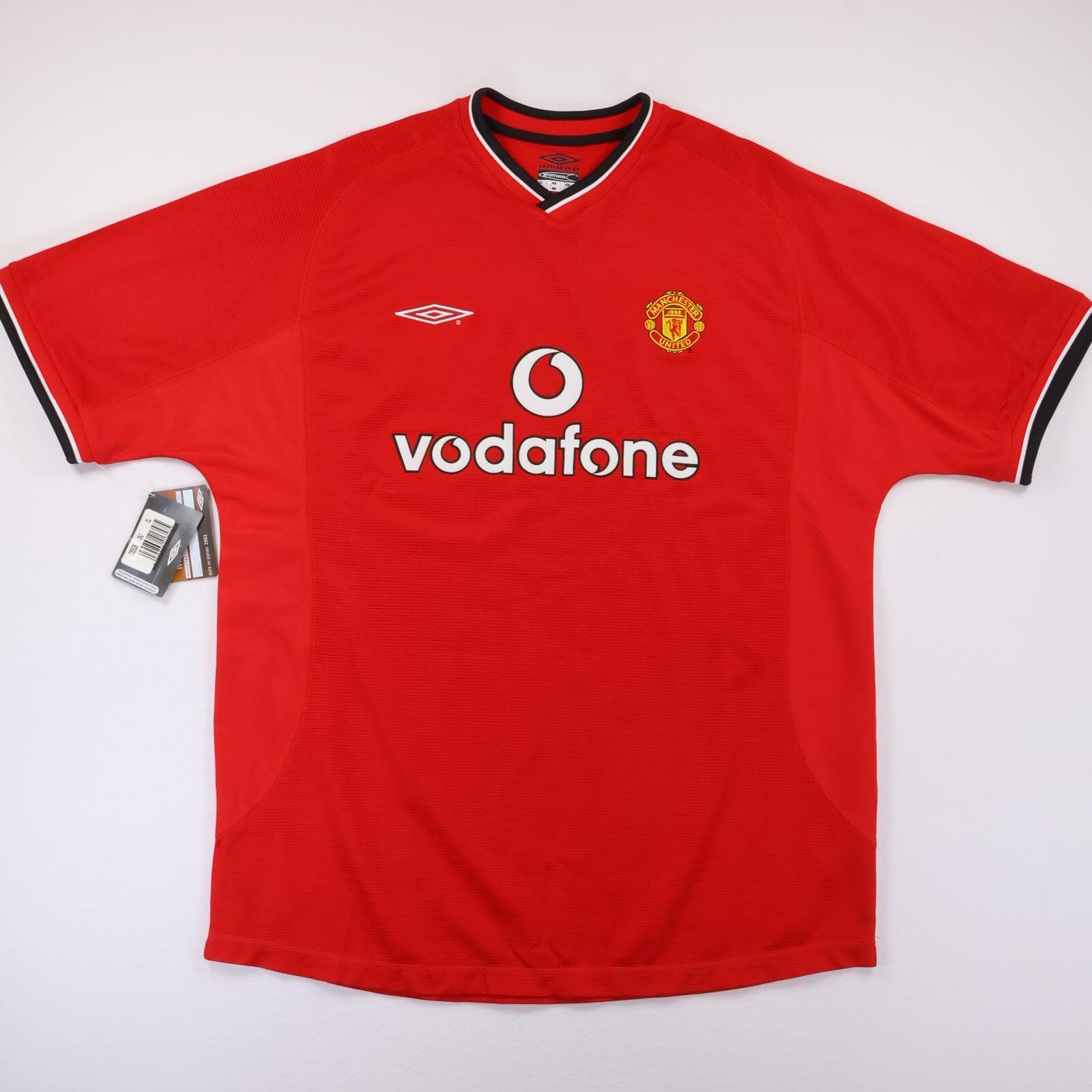 Manchester United 2000/02 Home Shirt - - FRONT
