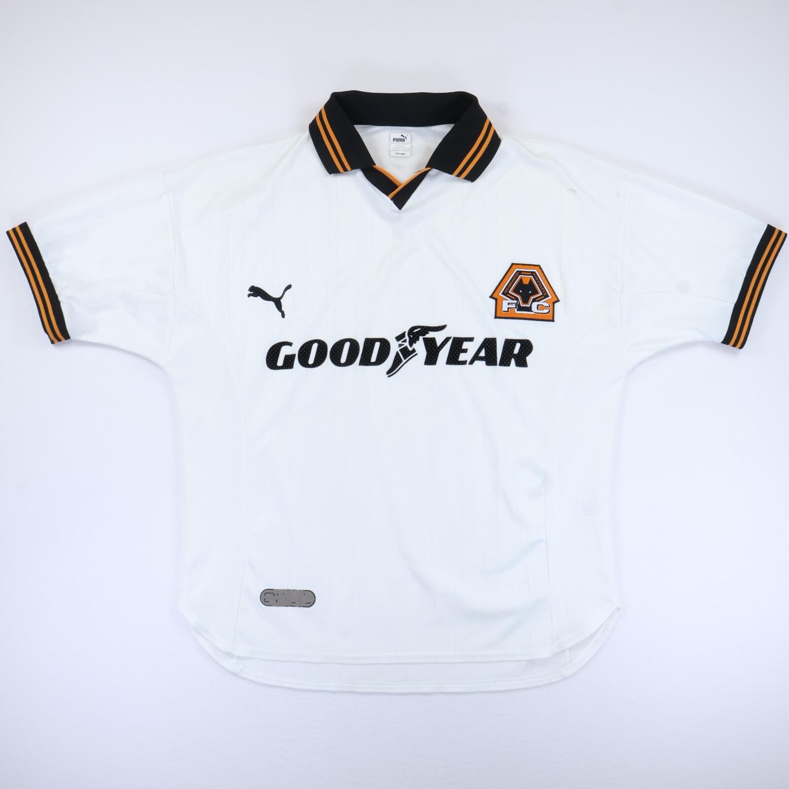 Wolverhampton Wanderes F.C 1999/00 Away Shirt - L- FRONT