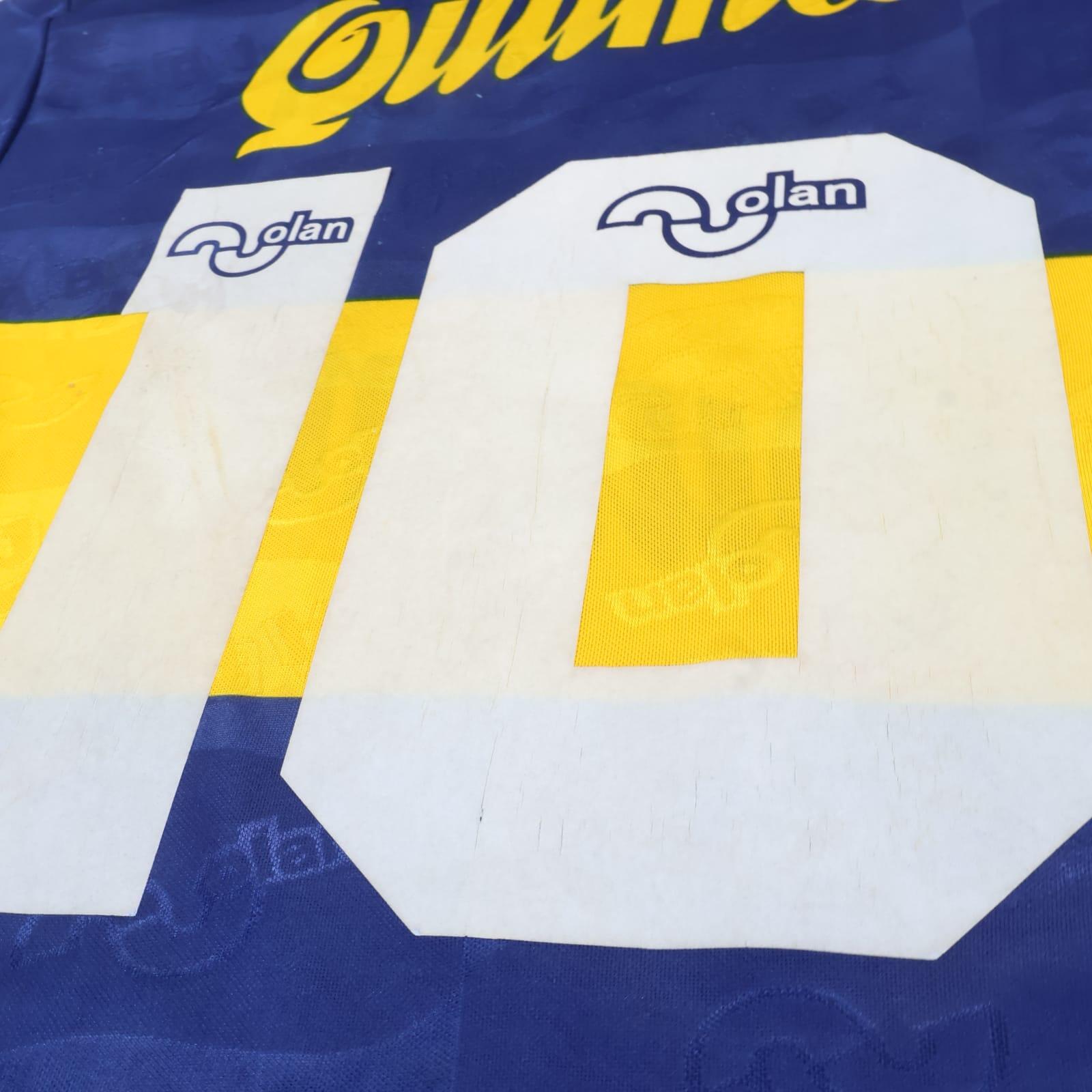 Boca Juniors #10 1995/96 Home Shirt - XL