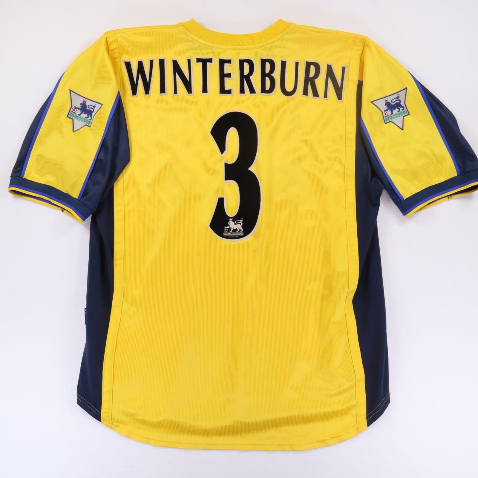Arsenal Winternburn #3 1999/01 Away Shirt - XL- FRONT