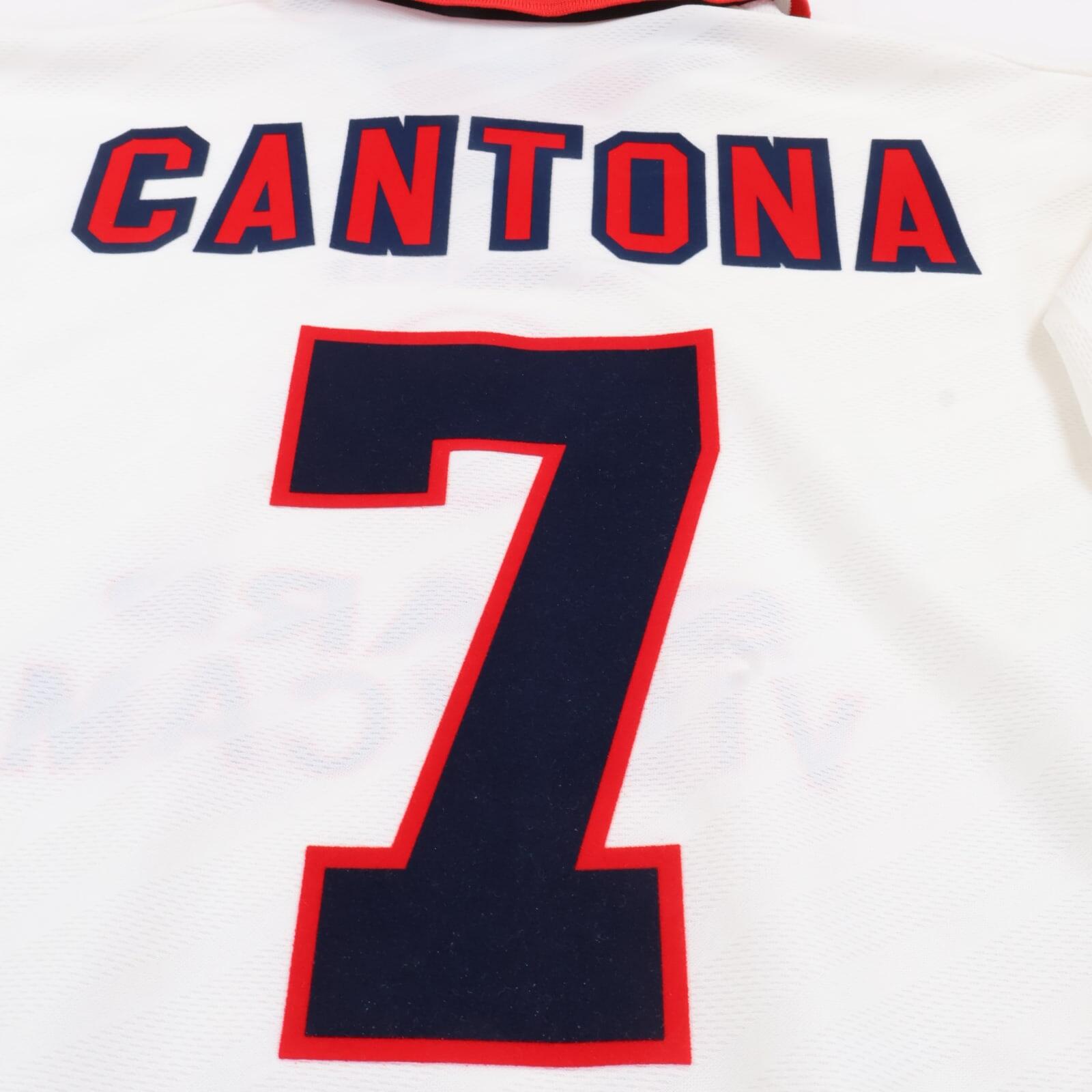 Manchester United Cantona #7 1996/97 Away Shirt - L