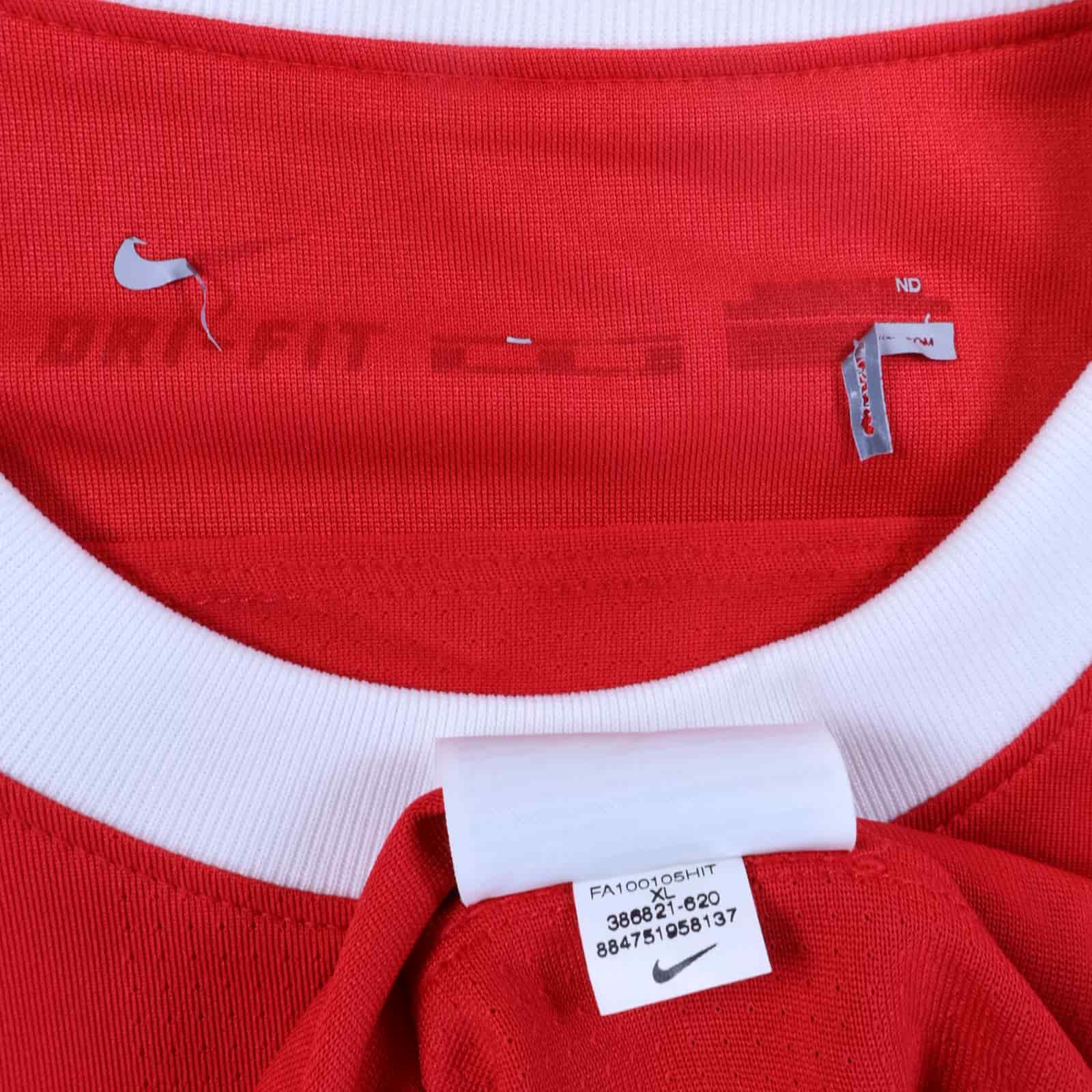 Arsenal Walcott #14 2010/11 Home Shirt - XL