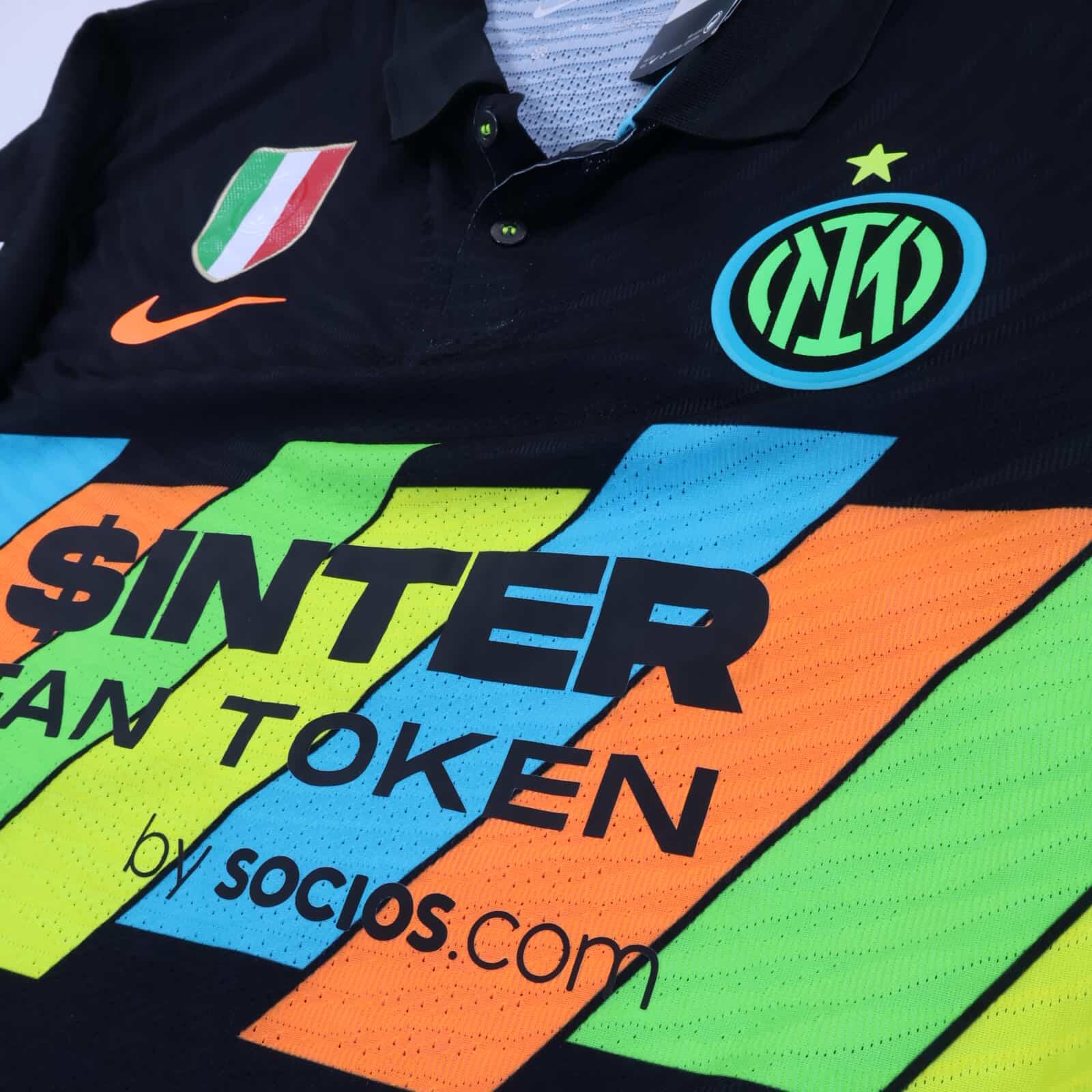 Inter Milan Barella #23 2021/22 Third Shirt - 2XL- TAGS