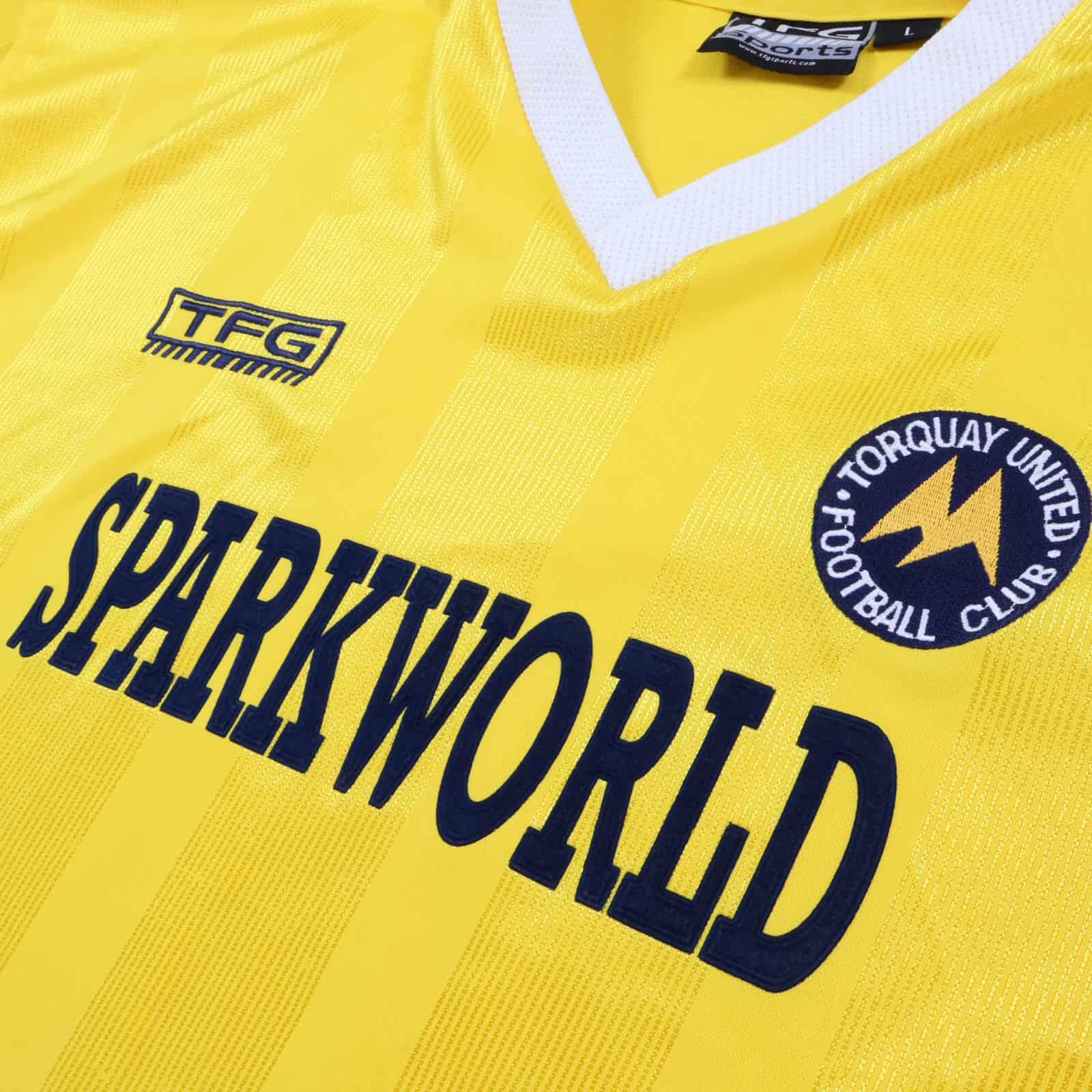 Torquay United 2001/03 Home Shirt - L- BACK