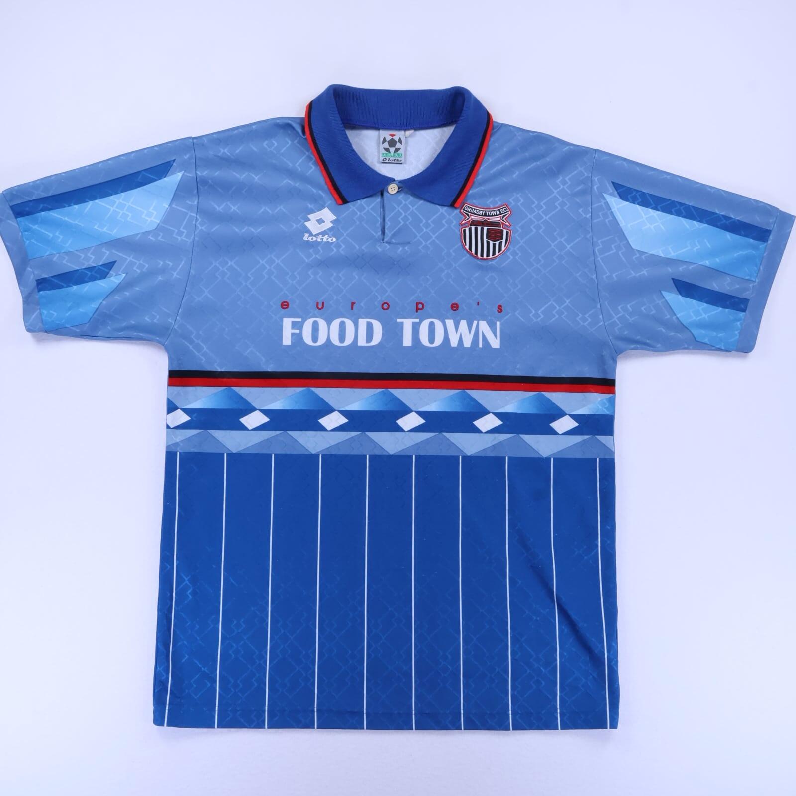 Grimsby Town 1996/97 Away Shirt - L- FRONT