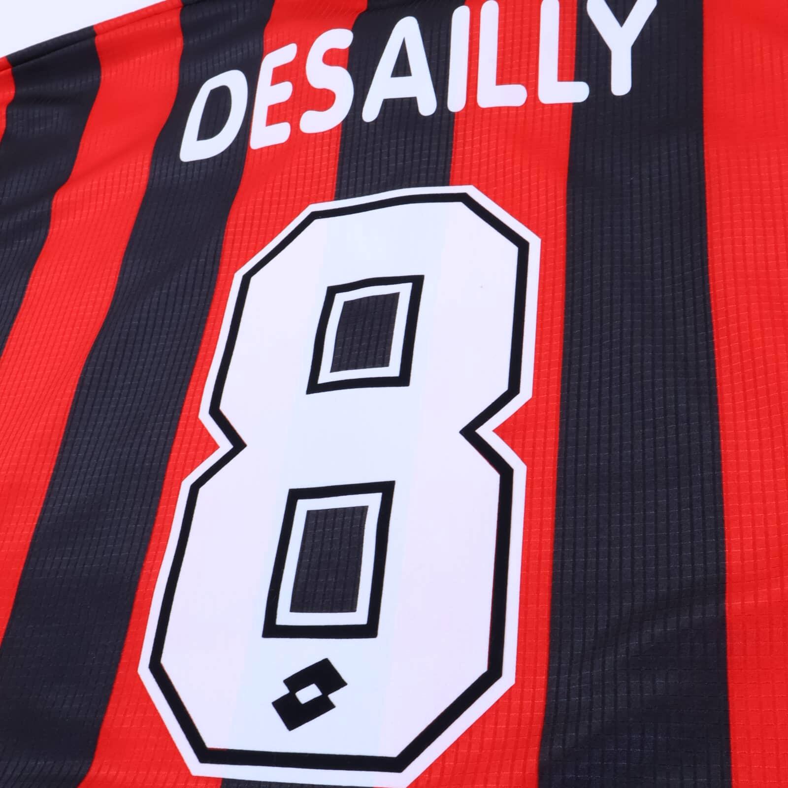 Ac Milan Desailly #8 1997/98 Home Shirt - XL