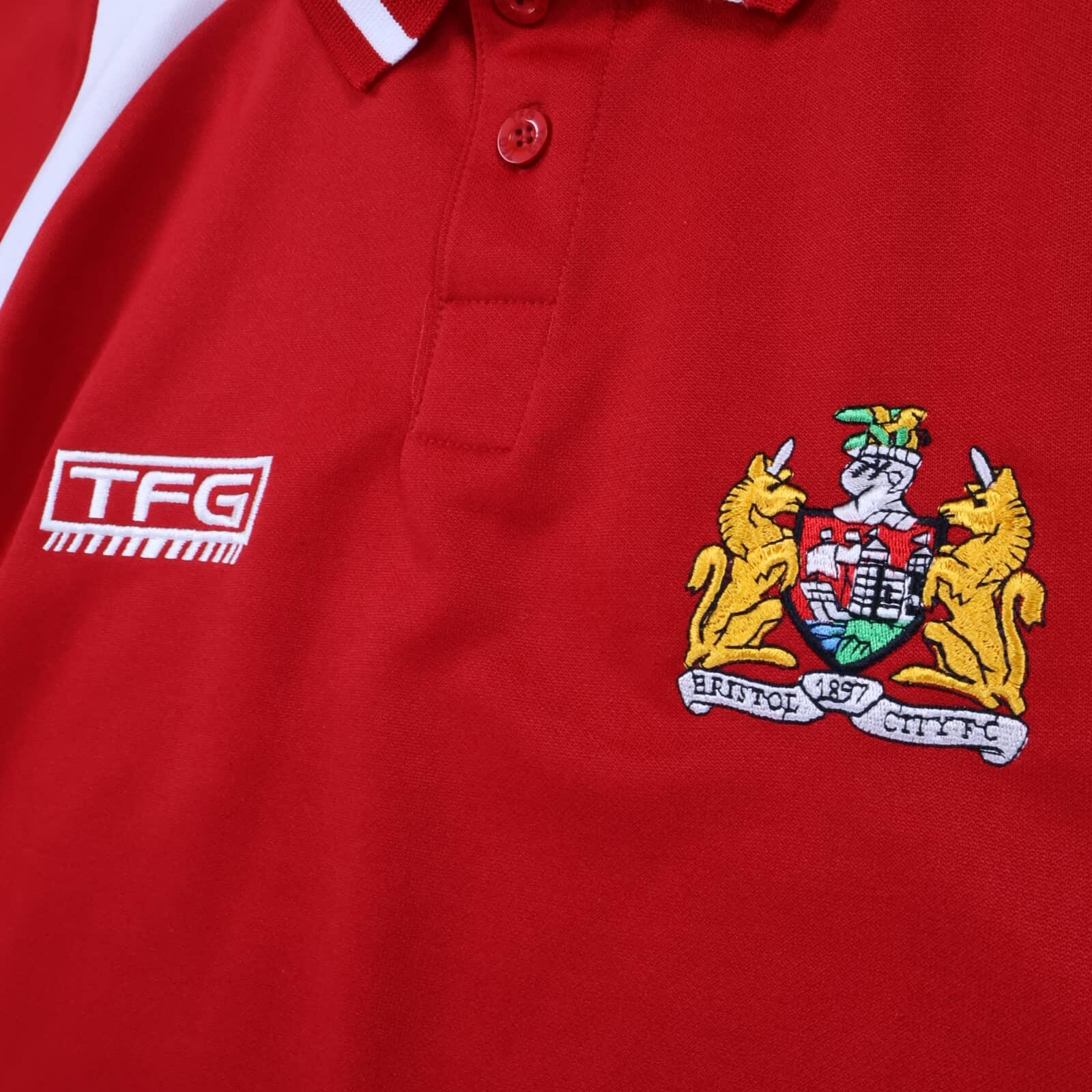 Bristol City F.C 2016/17 Home Shirt - S- BACK