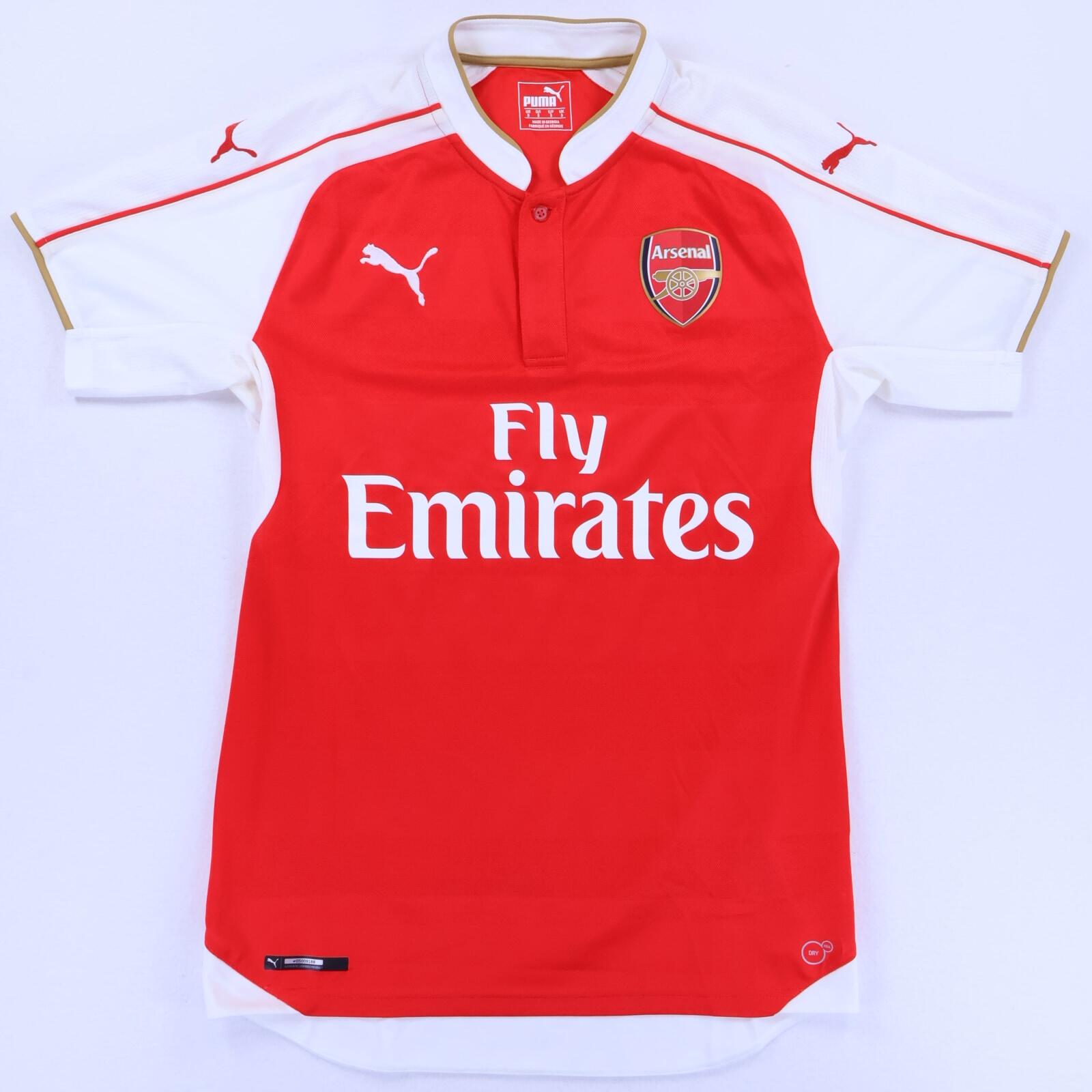 Arsenal 2015/16 Home Shirt - S- FRONT