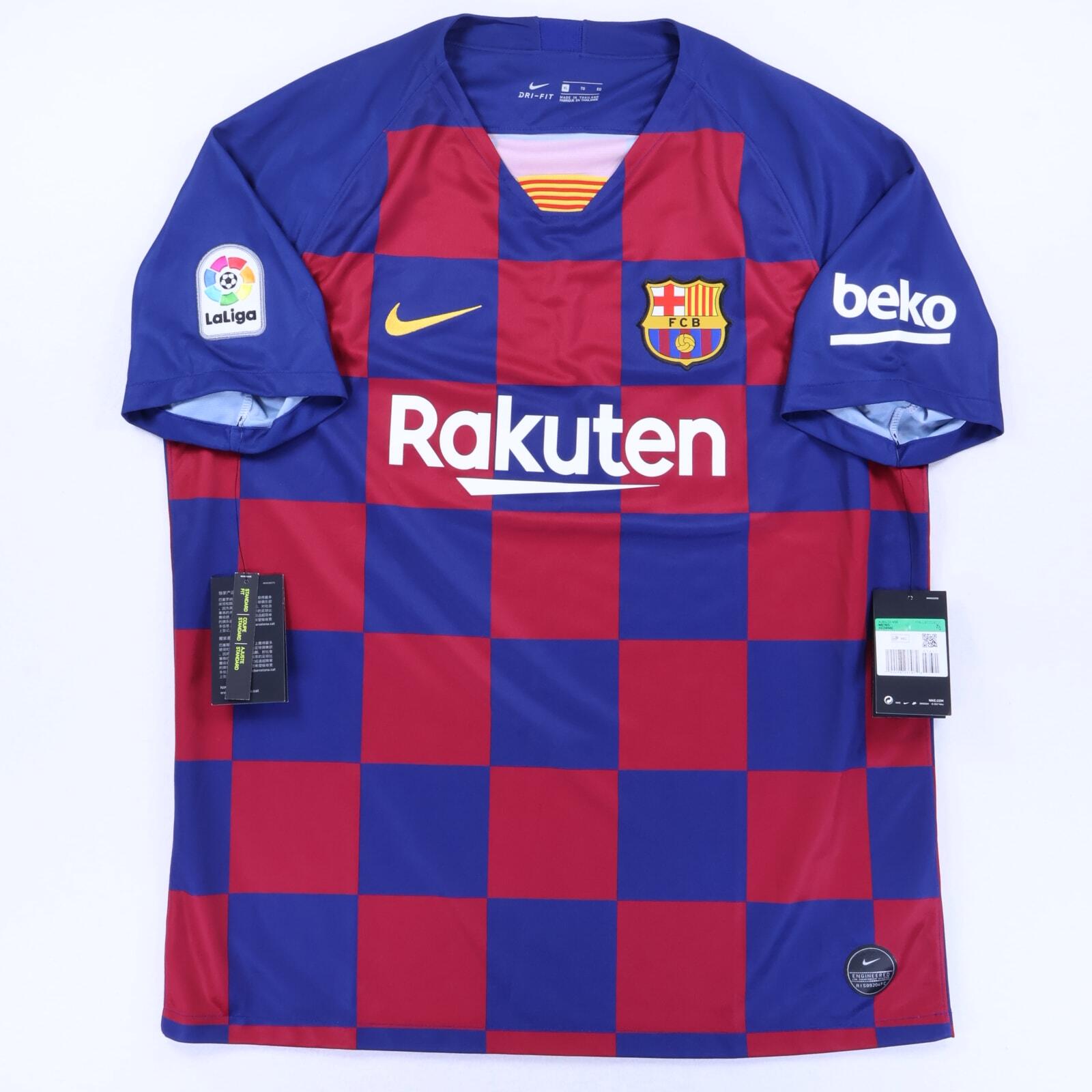 Barcelona 2019/20 Home Shirt - XL- FRONT