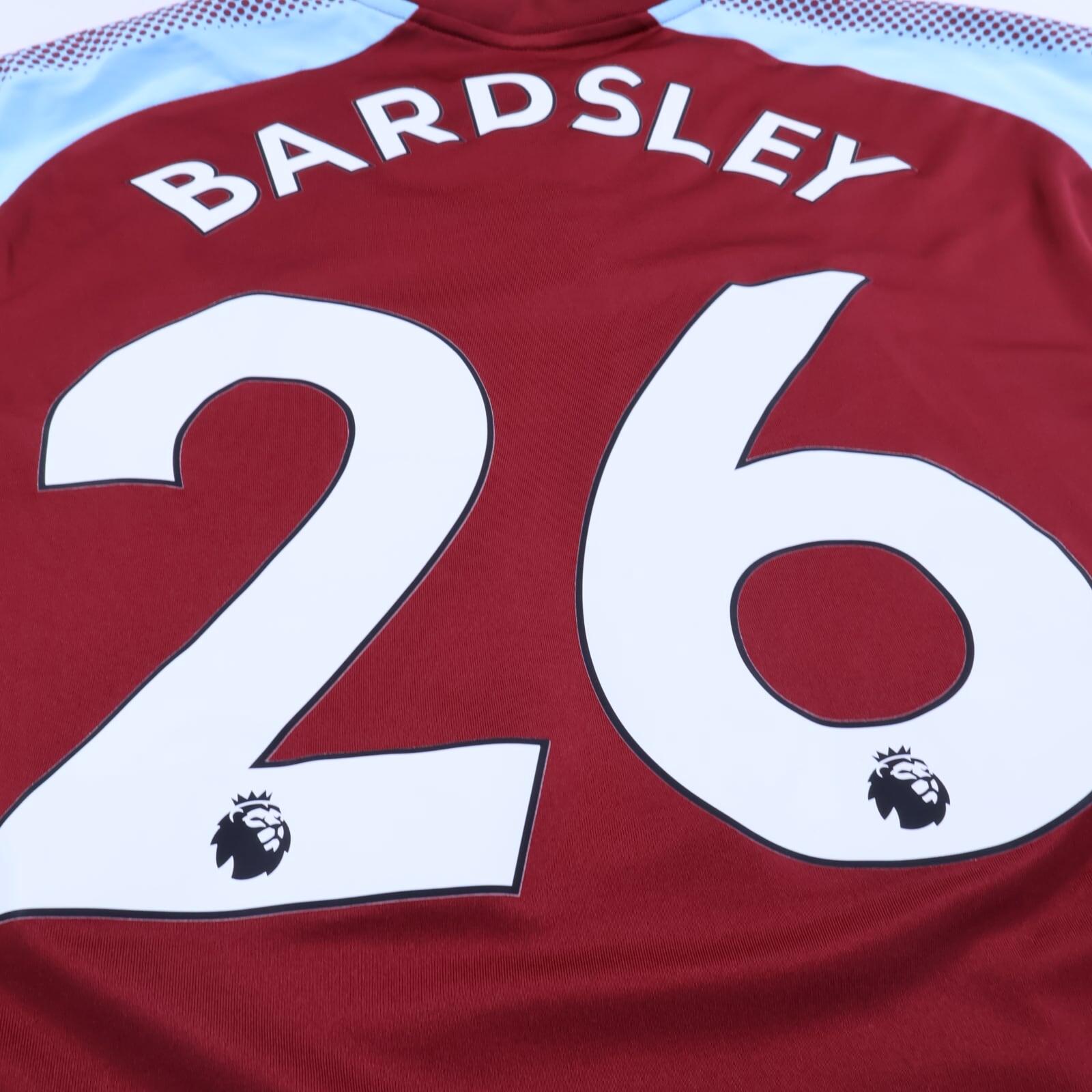 Burnley F.C Bardsley #26 2017/18 Home Shirt - XL